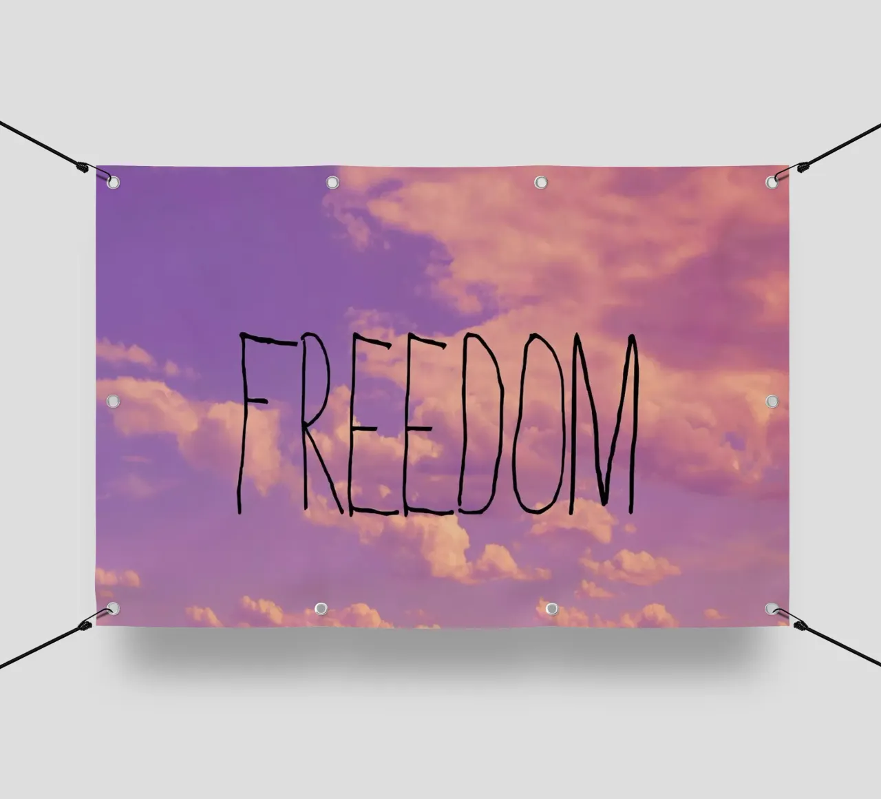 Freedom telo in pvc da Vintage Skies