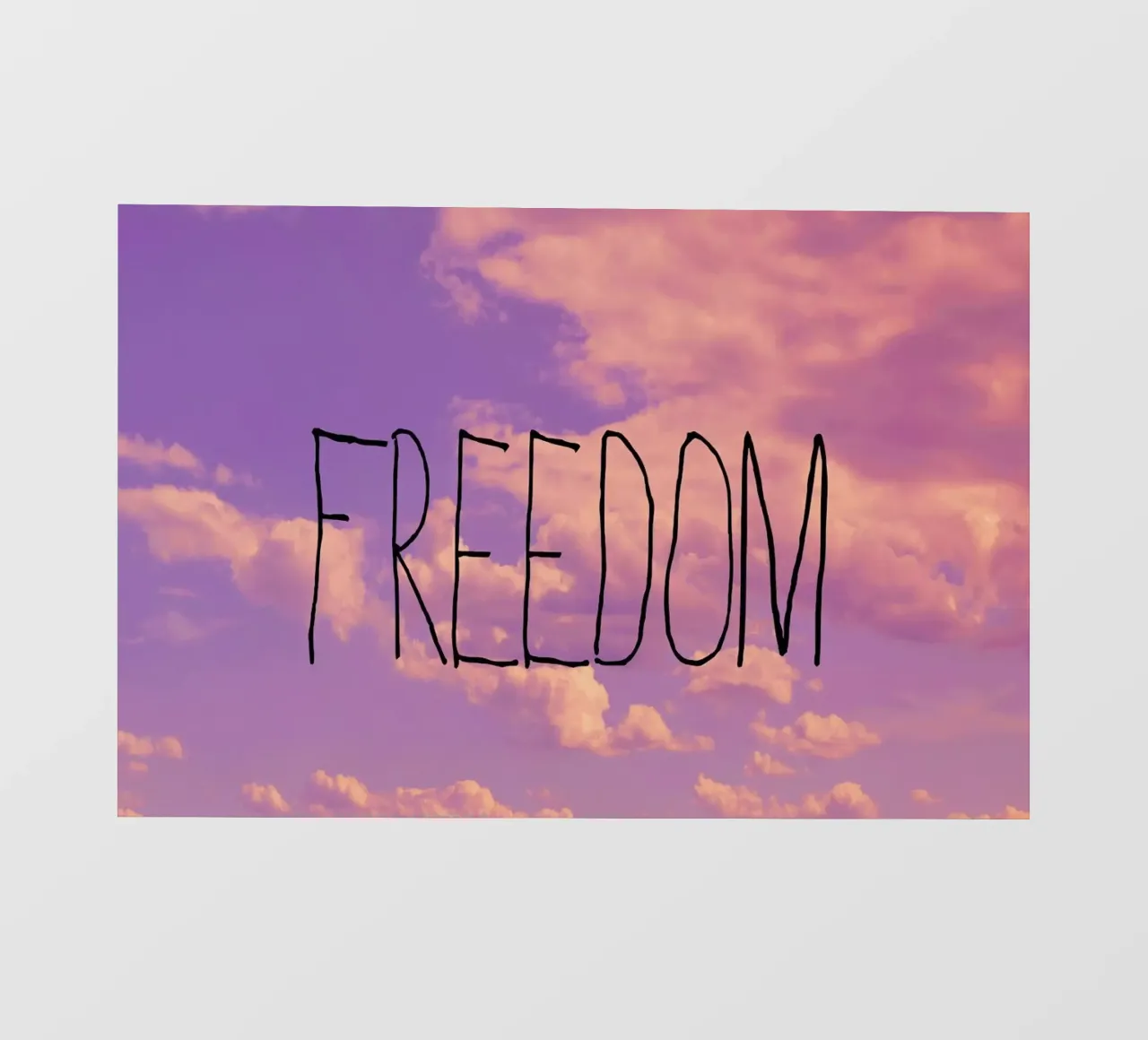 Freedom telo in pvc da Vintage Skies