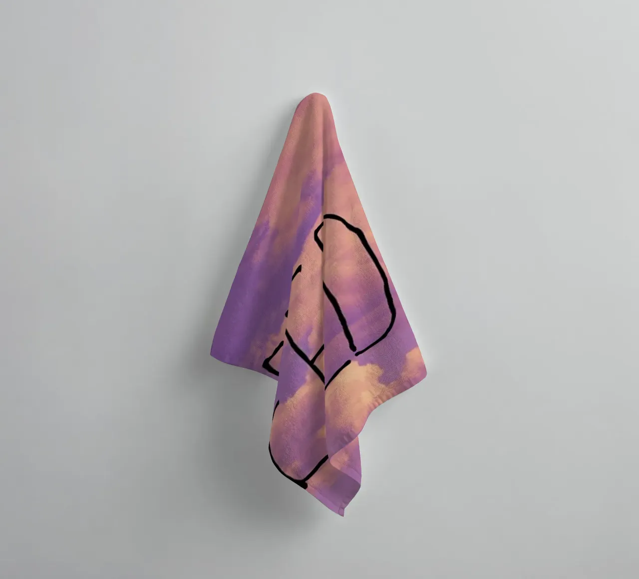 Freedom towel by Vintage Skies