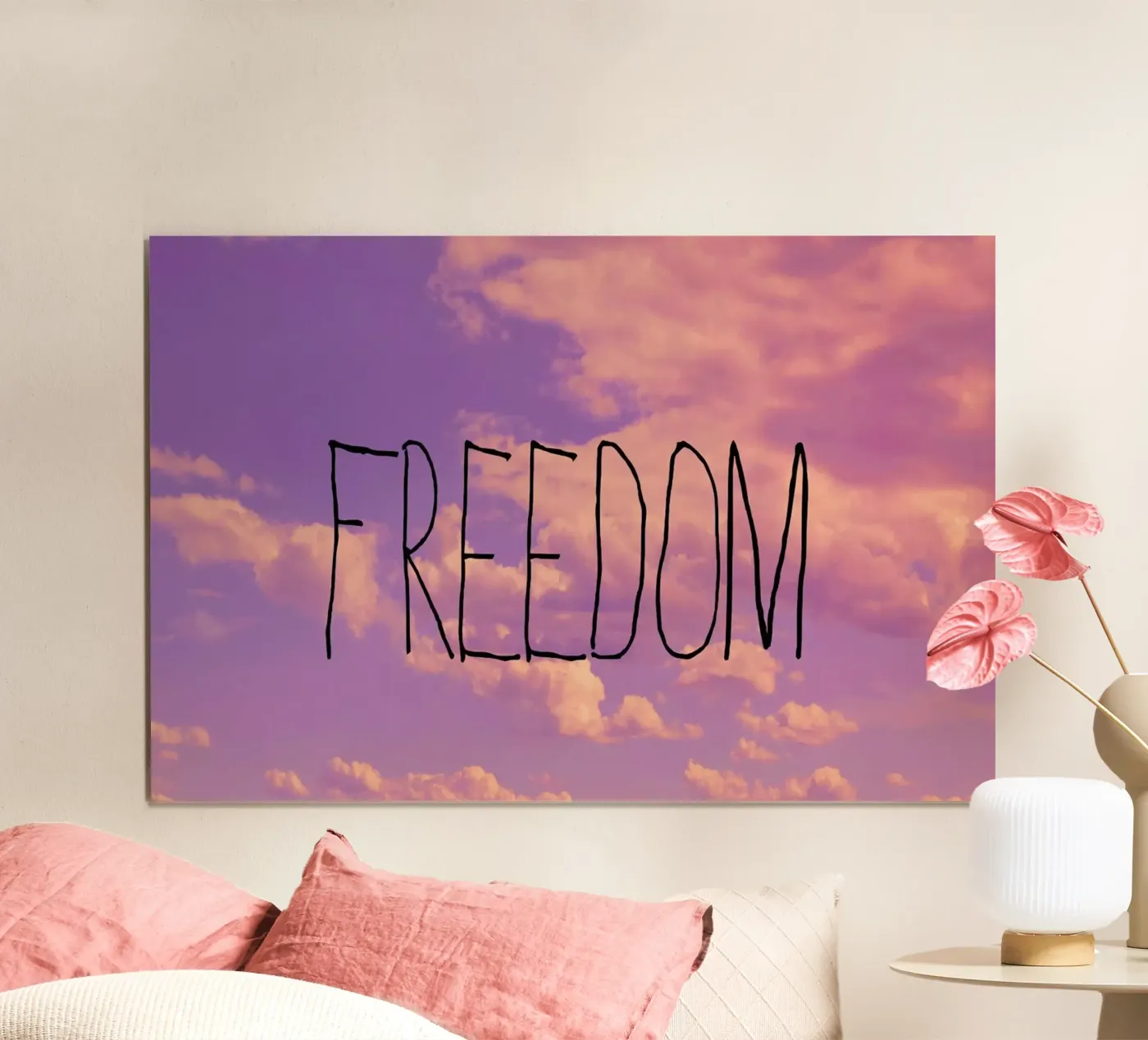 Freedom poster by Vintage Skies