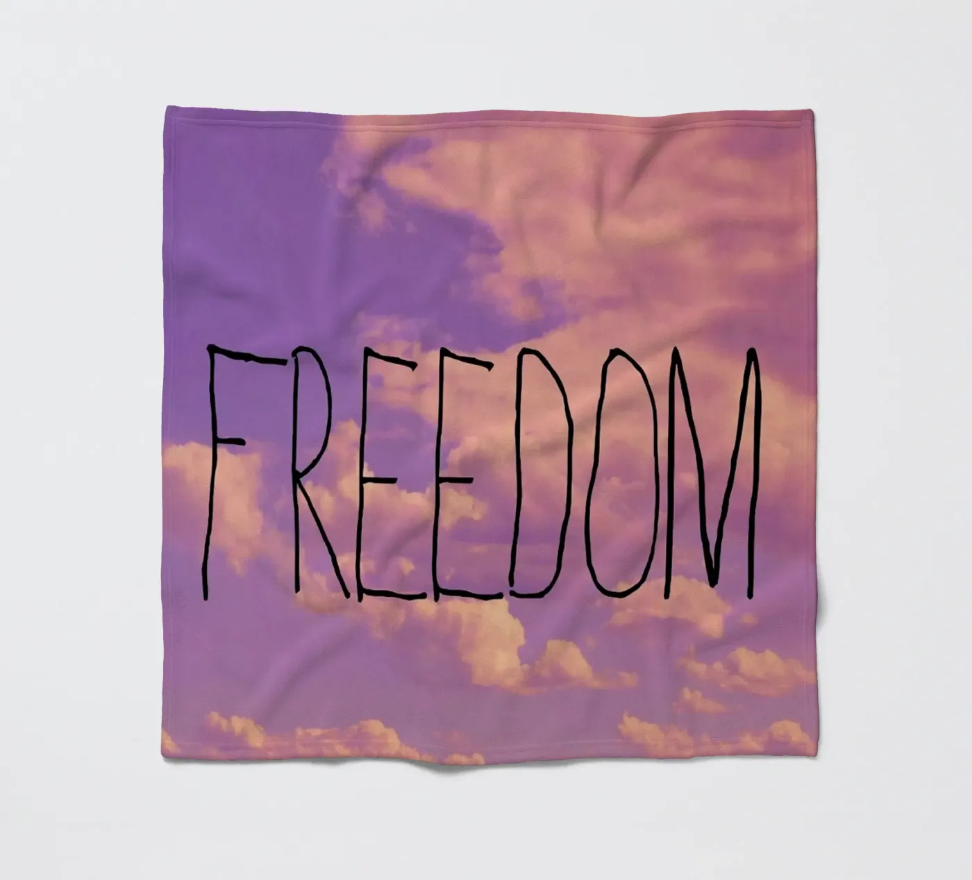 Freedom Fleecedecke von Vintage Skies