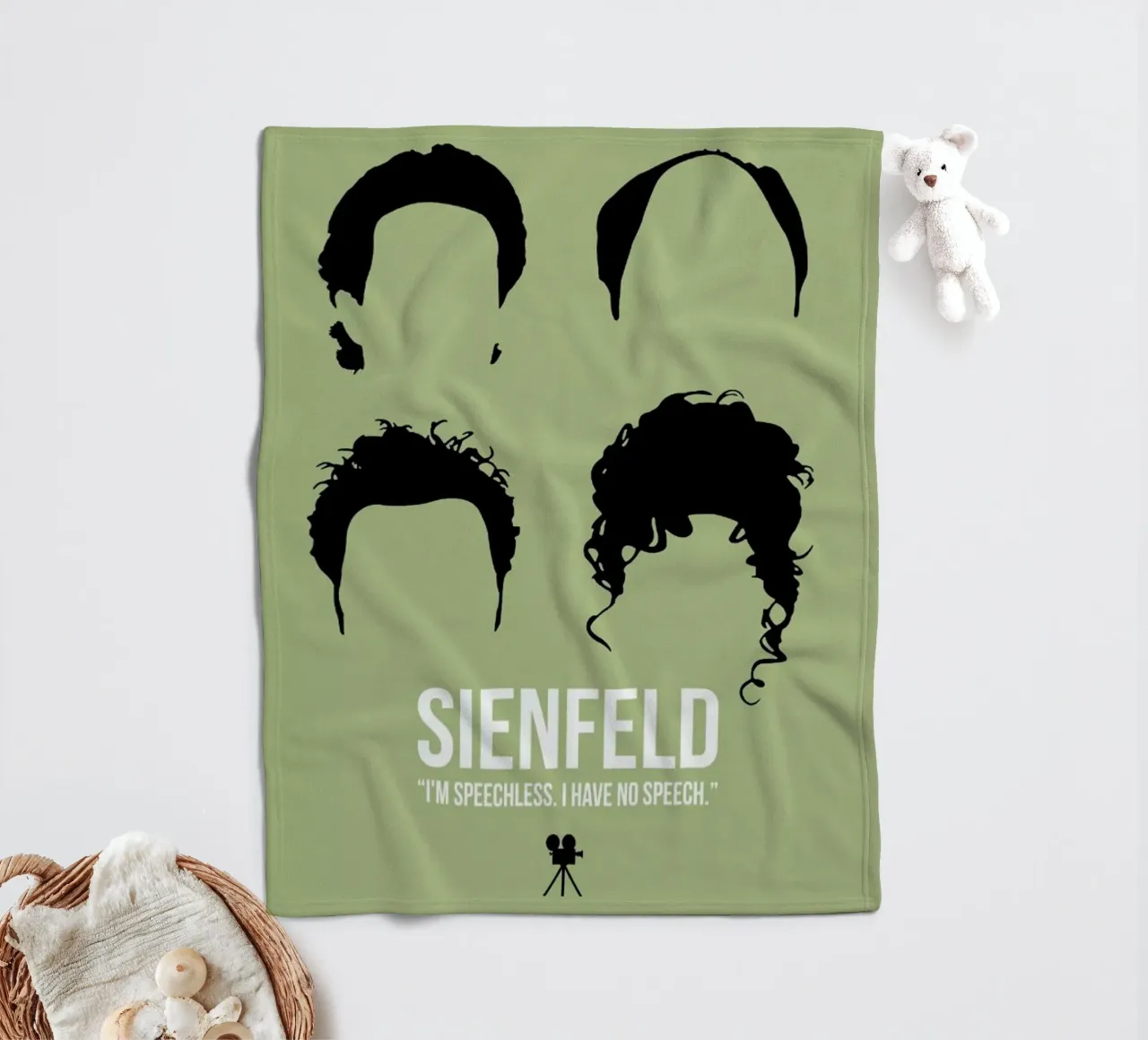 Sienfield coperta in pile da Naxart