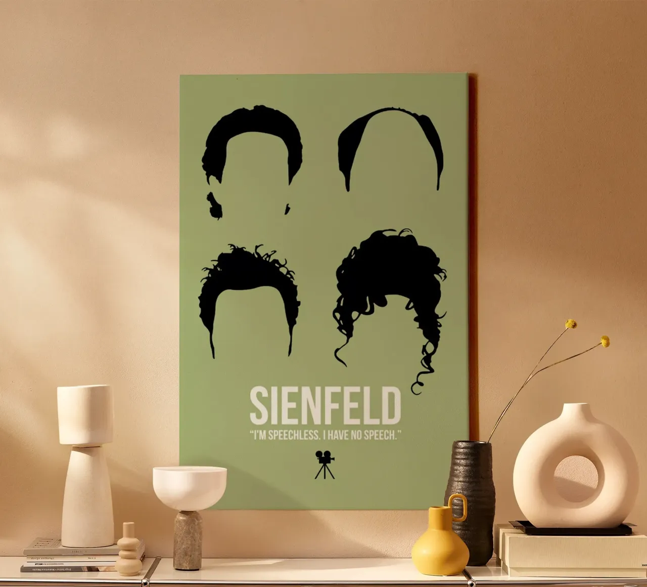 Sienfield tela con Cornice a cassetta da Naxart