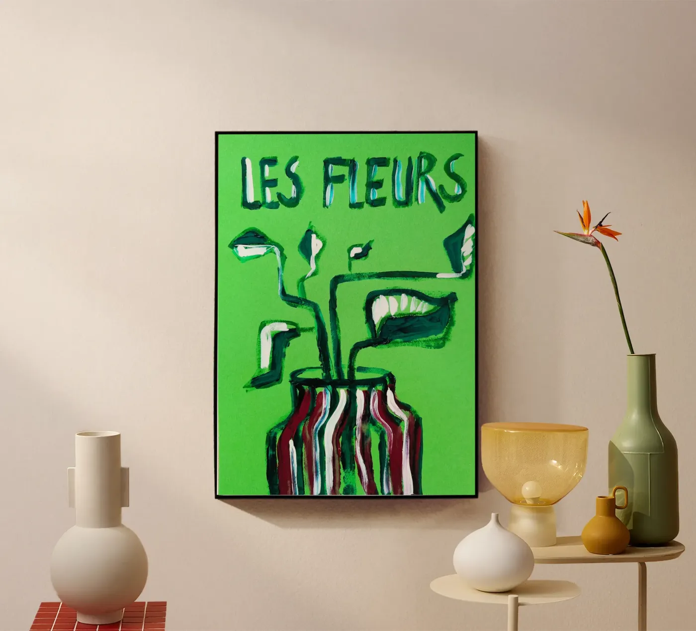 Les Fleurs 2 Acryl-Glas von sum2proveDesign