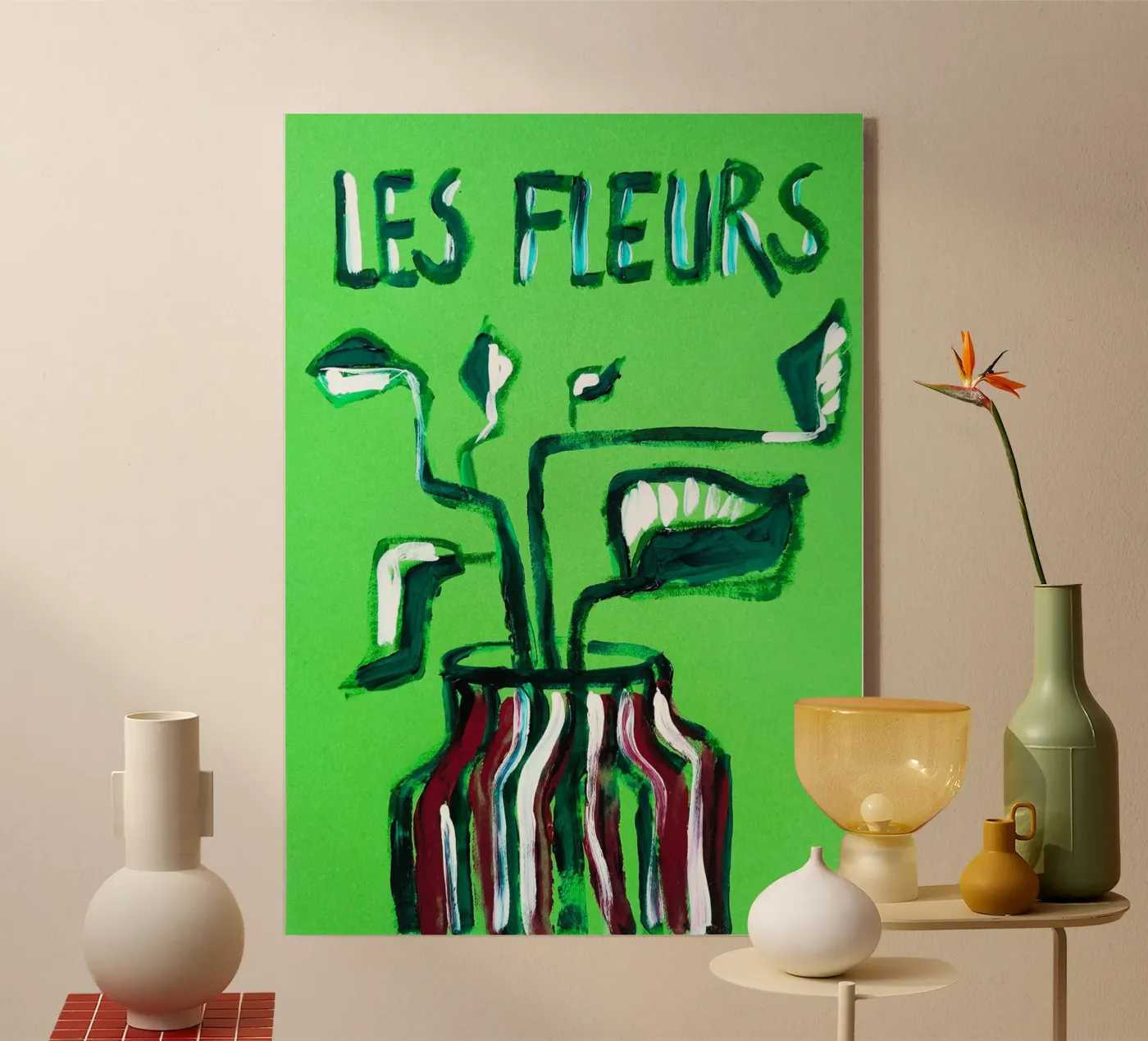 Les Fleurs 2 Acryl-Glas von sum2proveDesign