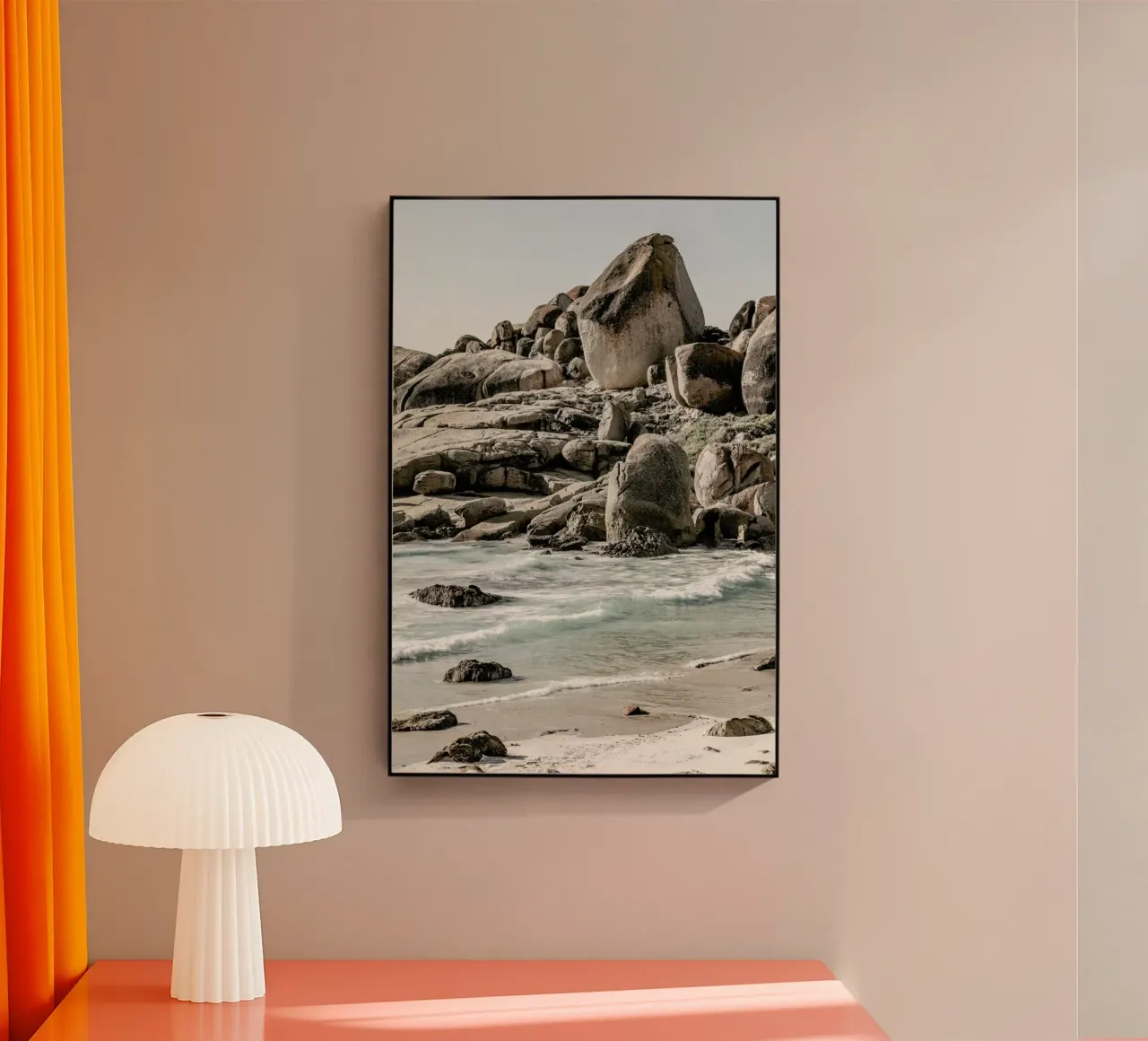 Champagne Beach plexiglass da Shot By Clint