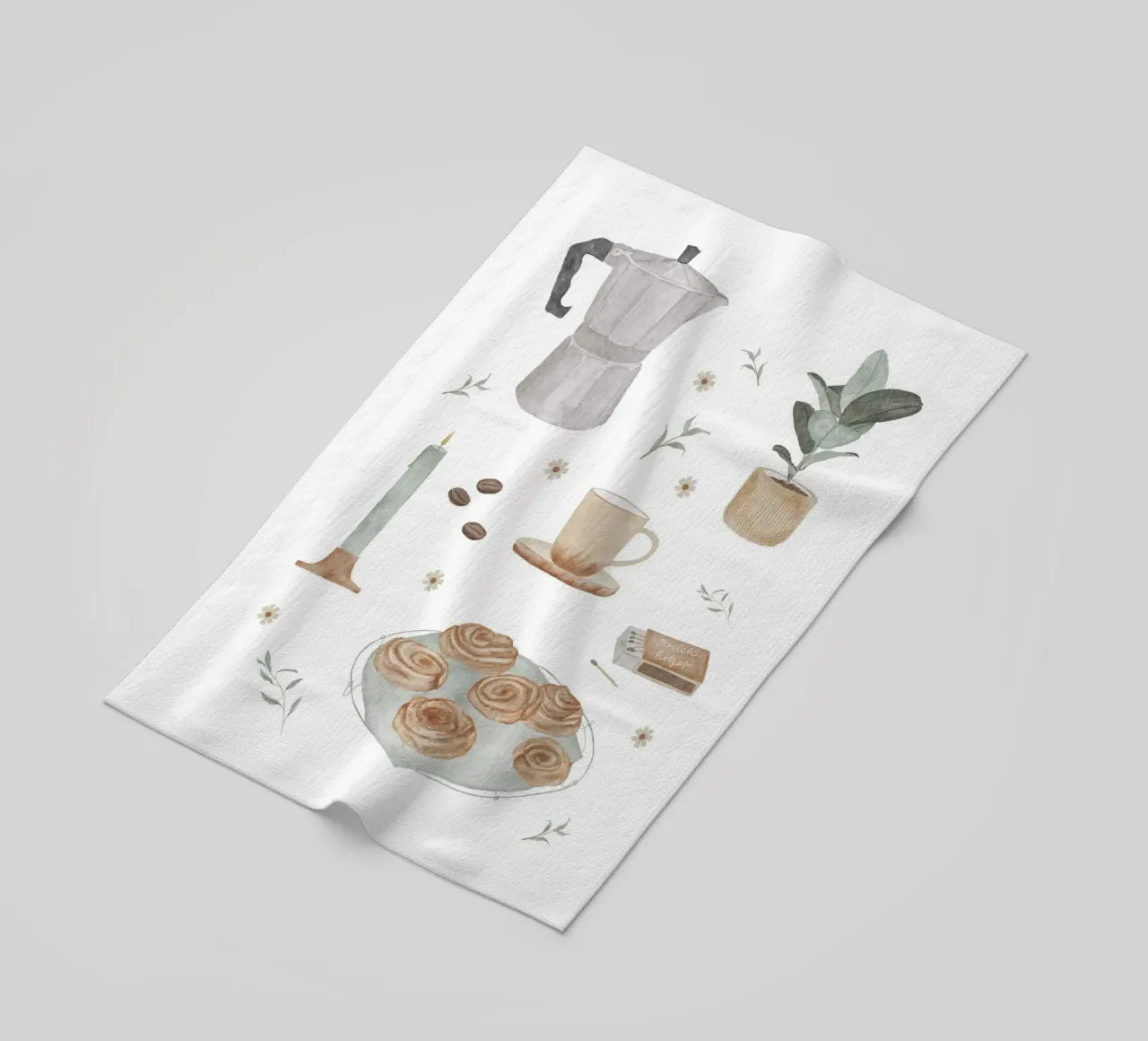 Kaffeezeit telo mare da herzundpapier