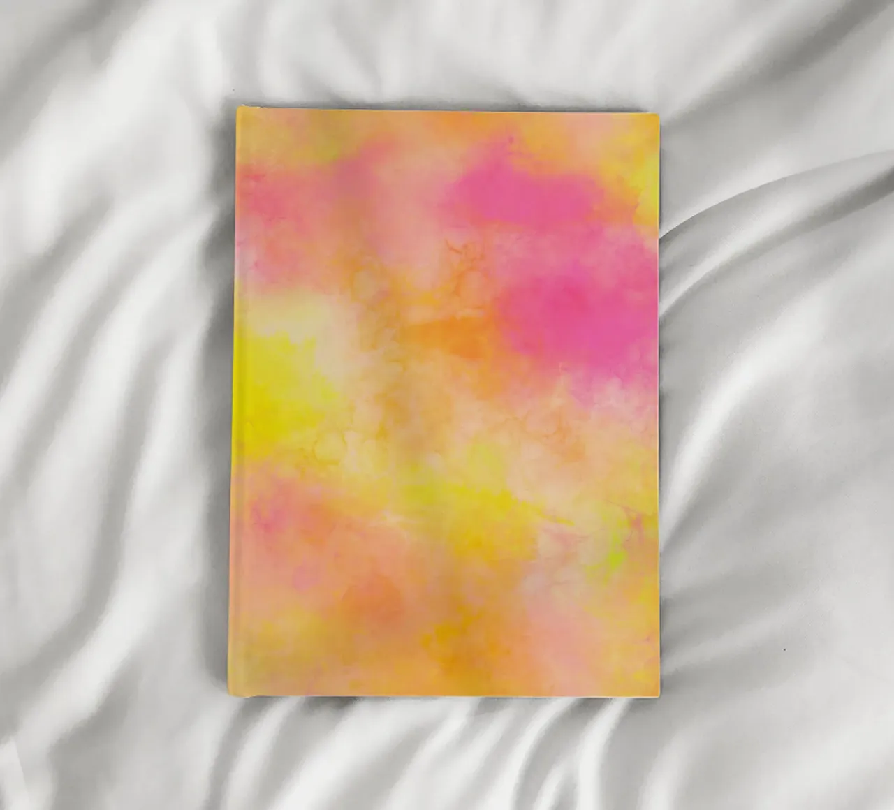 Abstrakte Farbfreude - Soft Joy notebook by Petra Lang