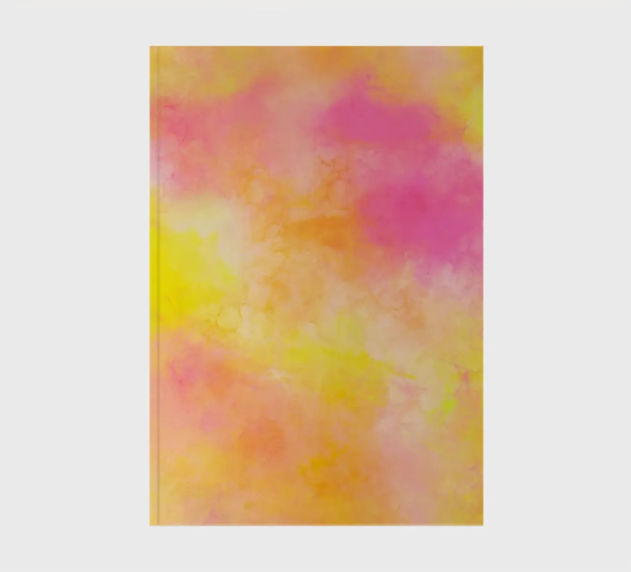Abstrakte Farbfreude - Soft Joy notebook by Petra Lang
