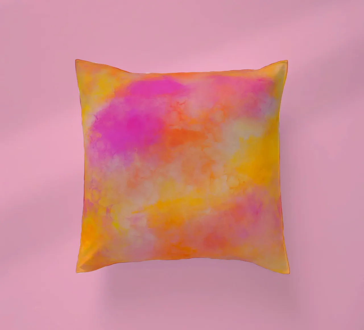 Abstrakte Farbfreude - Vivid Joy decorative cushion by Petra Lang