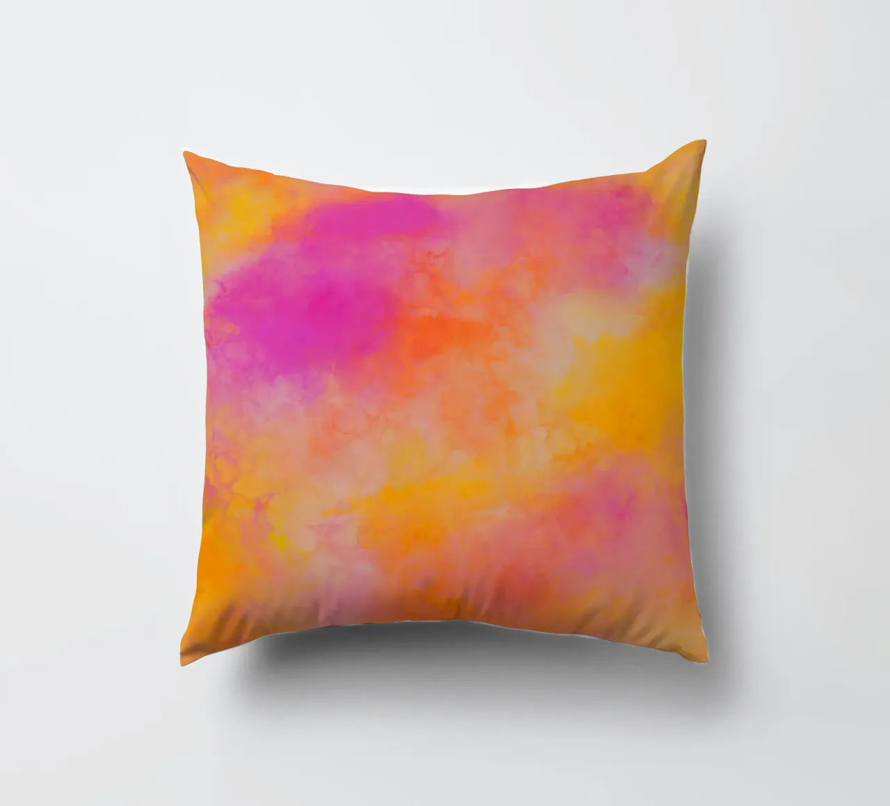 Abstrakte Farbfreude - Vivid Joy decorative cushion by Petra Lang