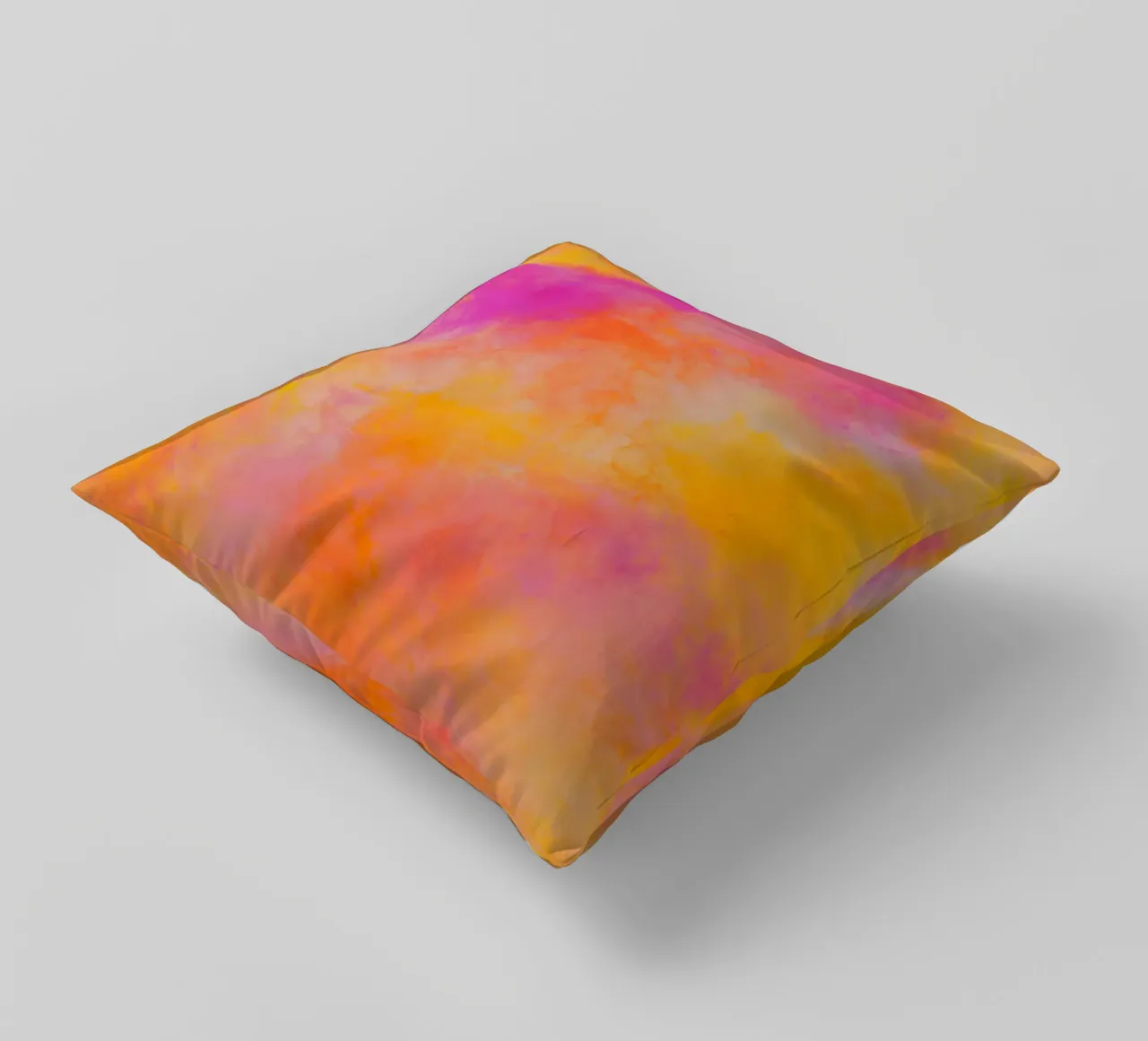Abstrakte Farbfreude - Vivid Joy decorative cushion by Petra Lang