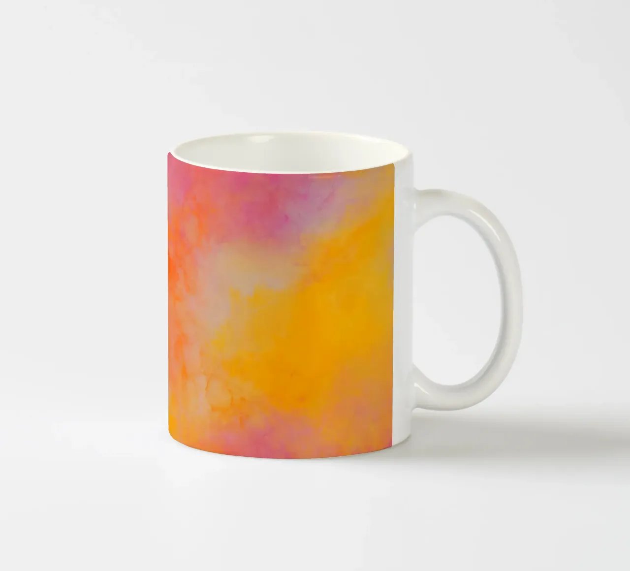 Abstrakte Farbfreude - Vivid Joy ceramic mug by Petra Lang