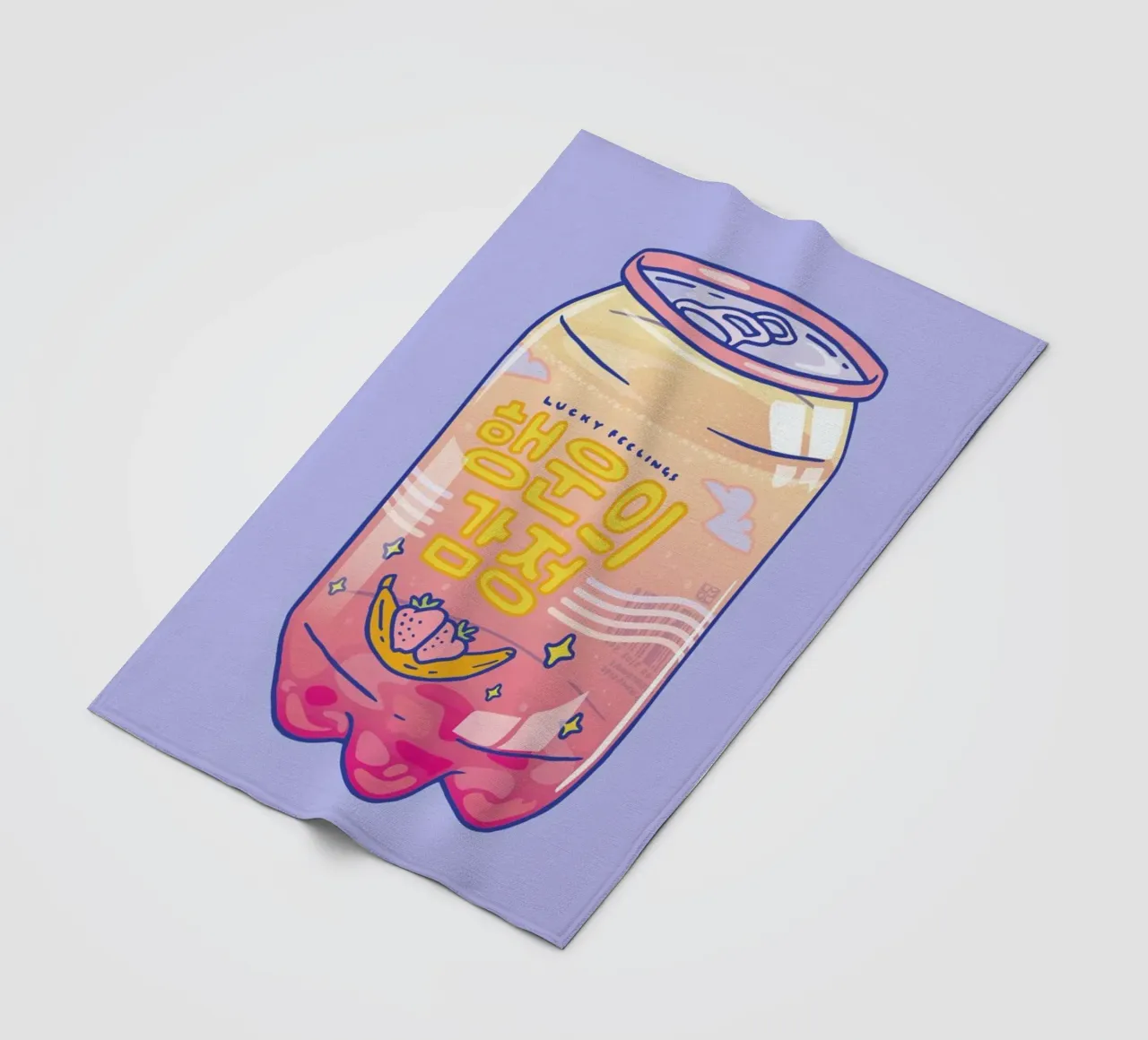 Lucky Feelings coperta in pile da Laura O'Connor