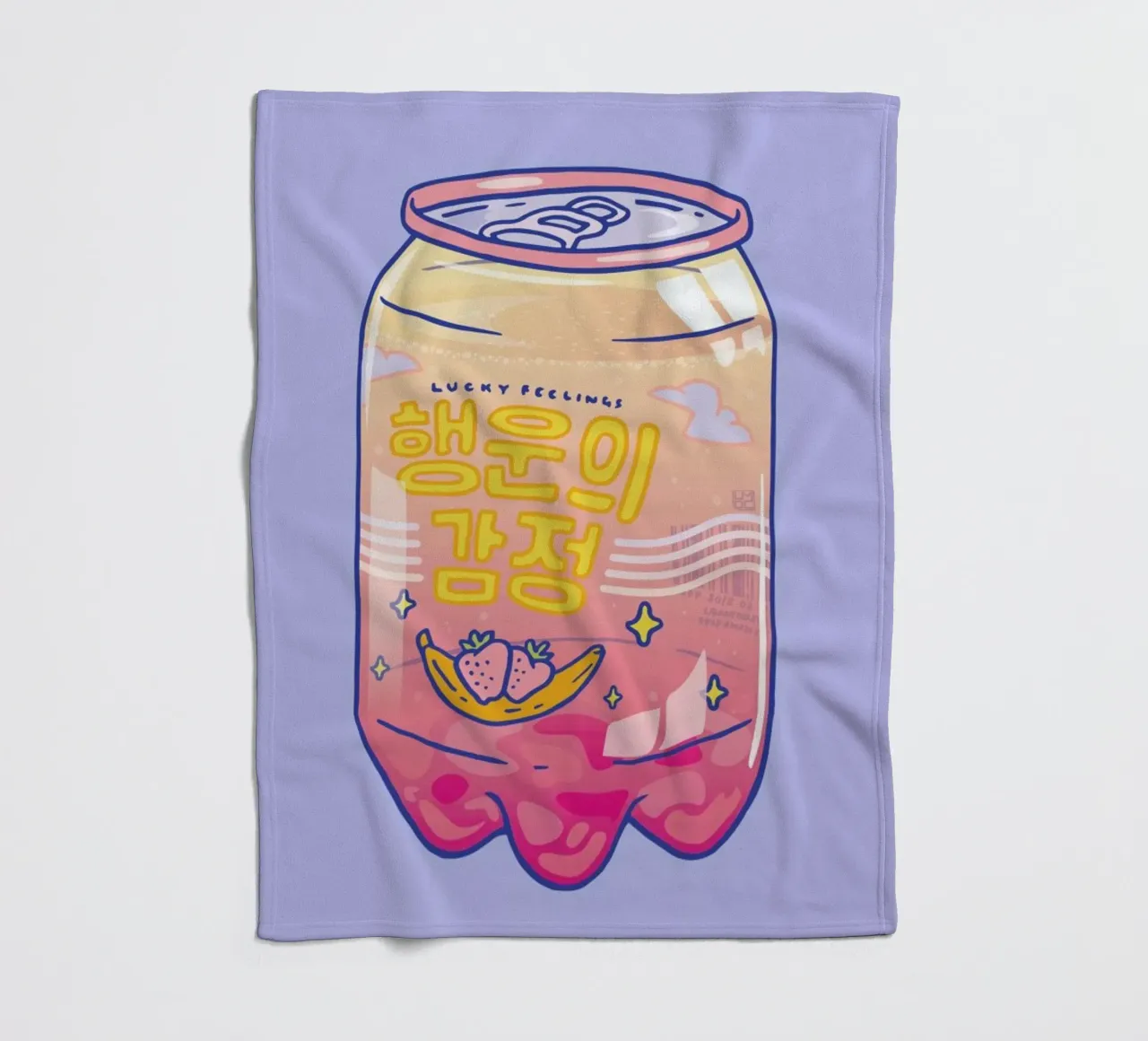 Lucky Feelings coperta in pile da Laura O'Connor