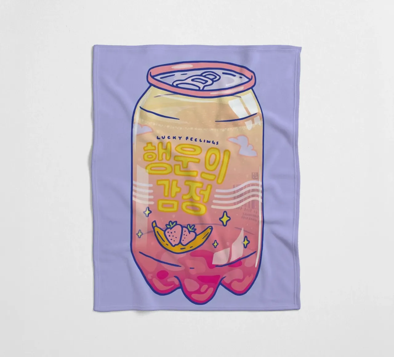 Lucky Feelings coperta in pile da Laura O'Connor
