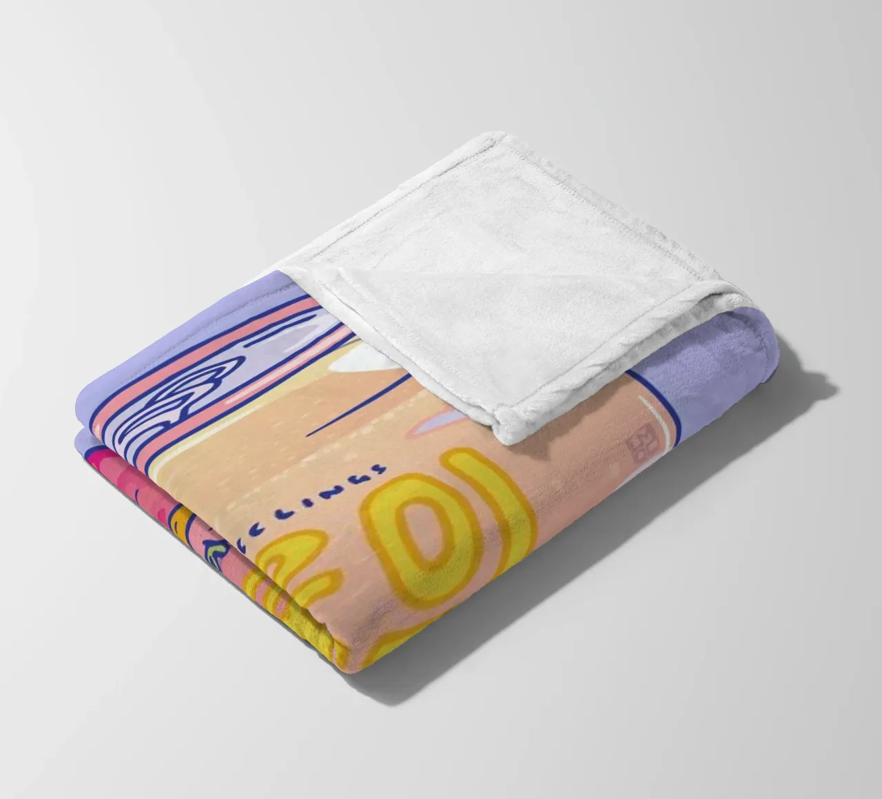 Lucky Feelings coperta in pile da Laura O'Connor