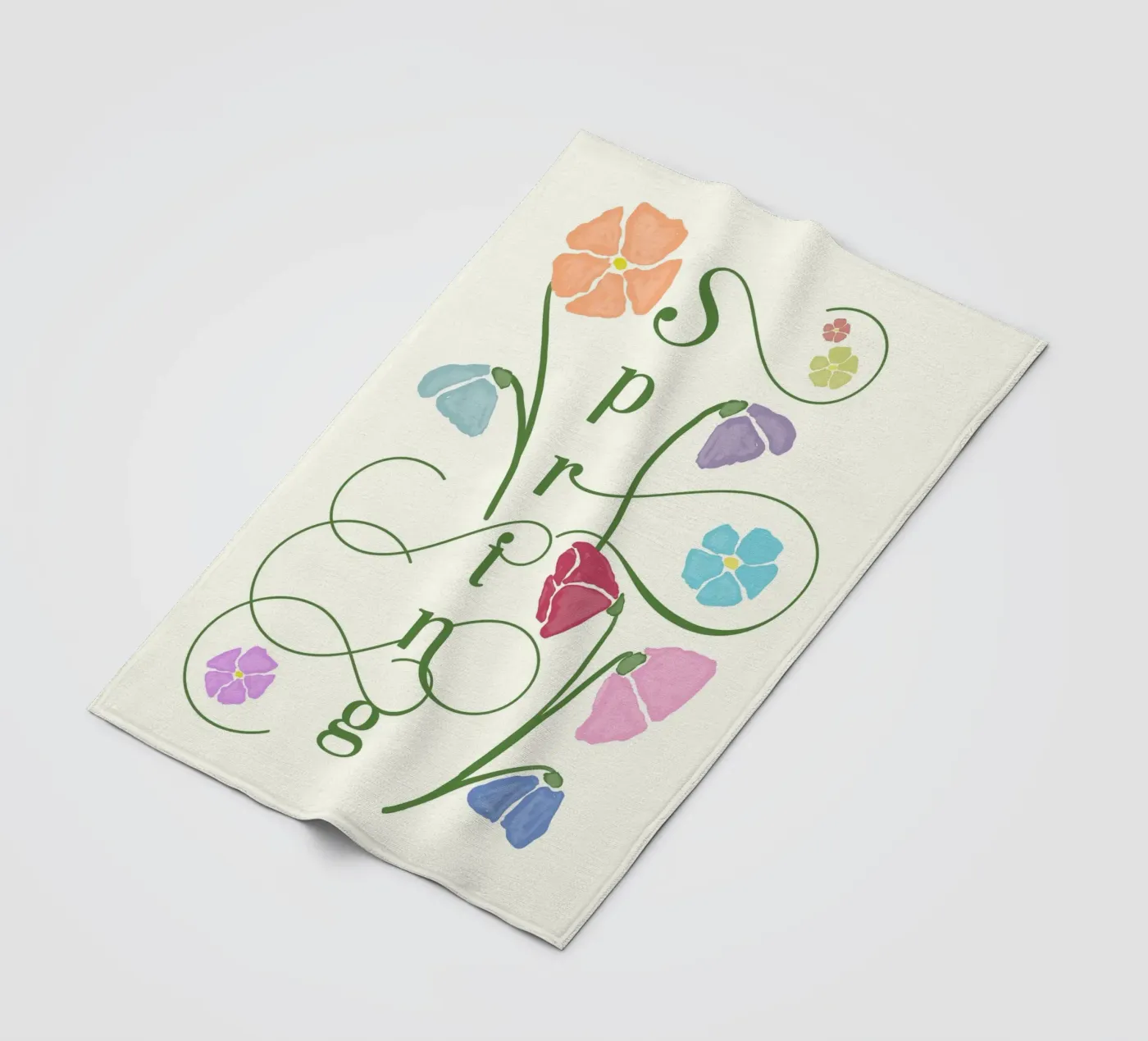 Deco Spring Fleecedecke von DesigndN