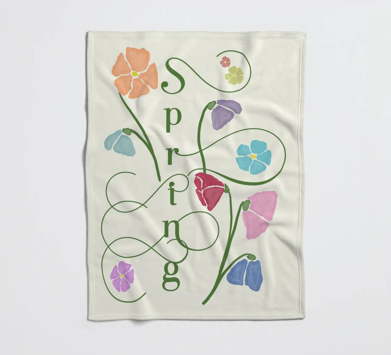 Deco Spring coperta in pile da designdn