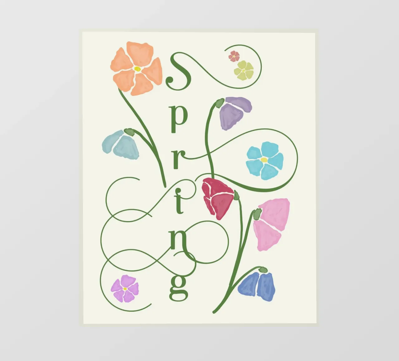 Deco Spring telo in pvc da designdn