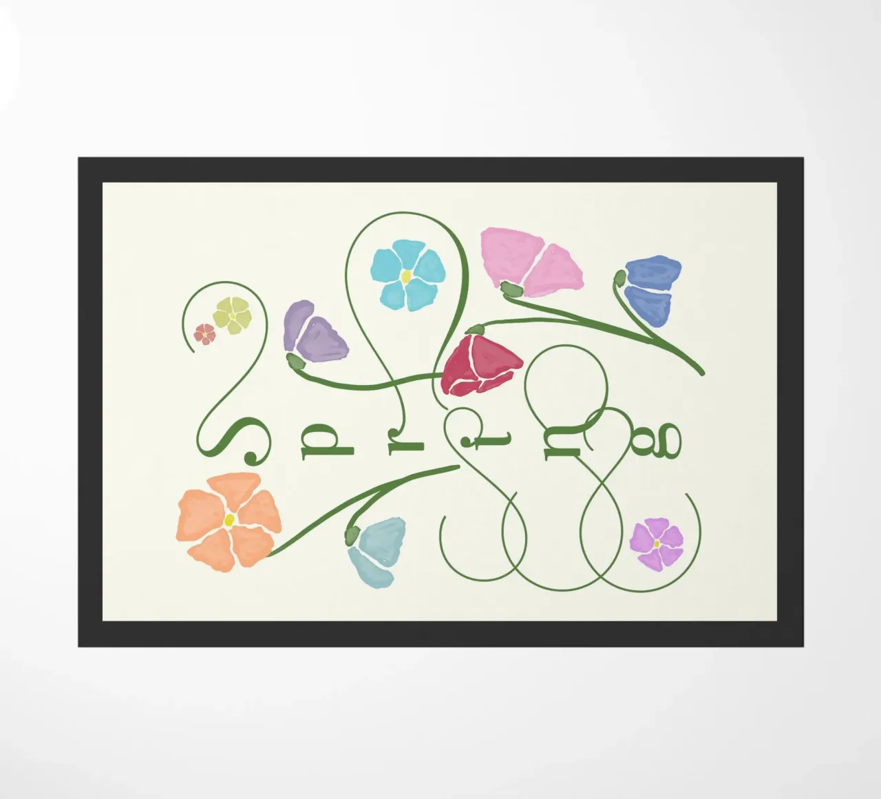 Deco Spring doormat by DesigndN