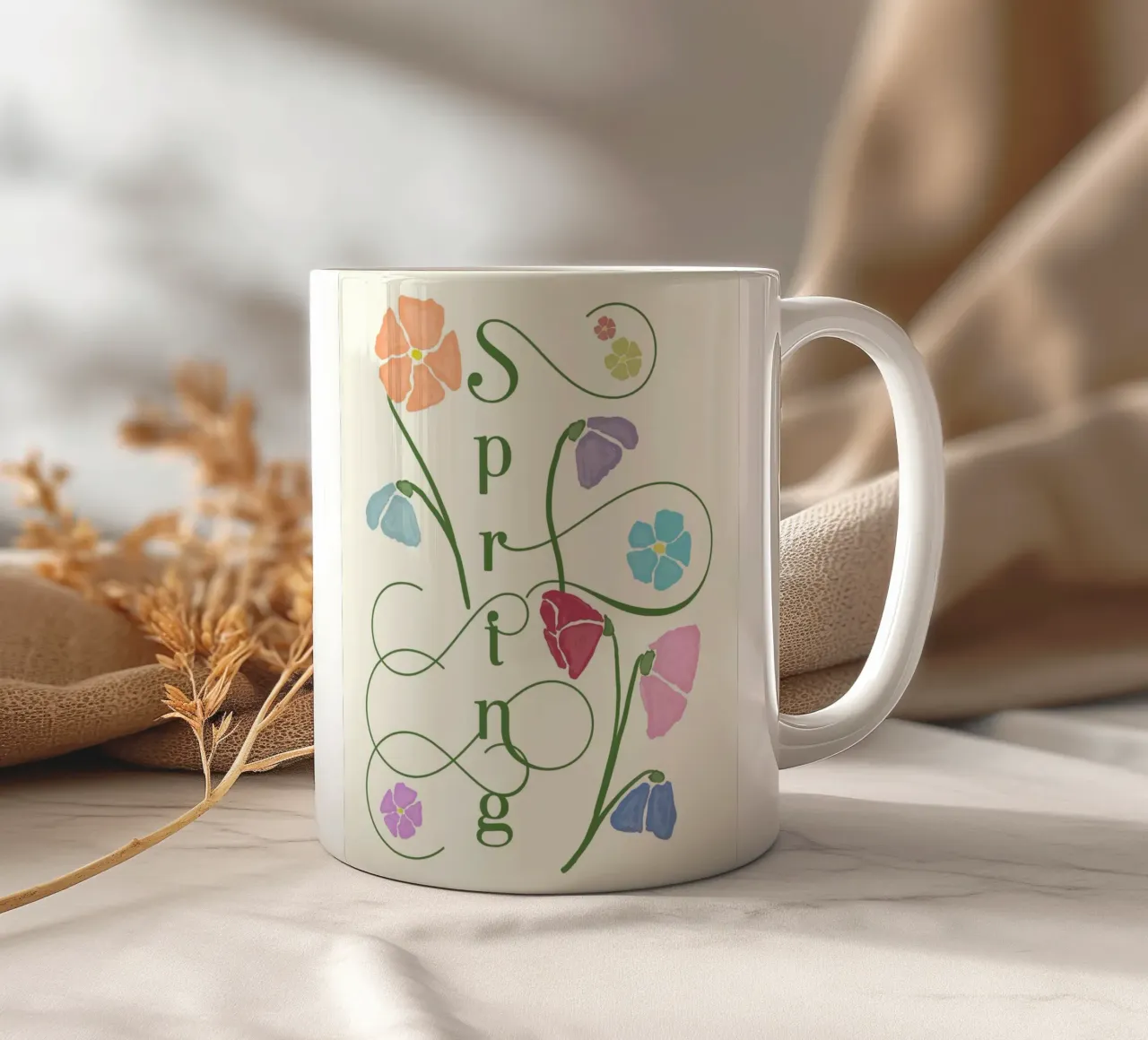 Deco Spring tazza in ceramica da designdn