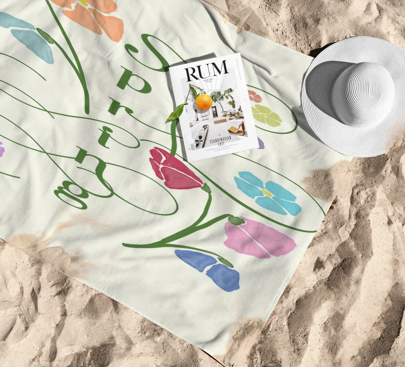 Deco Spring serviette de plage de DesigndN