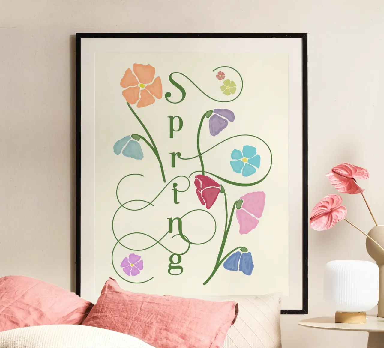 Deco Spring poster by DesigndN