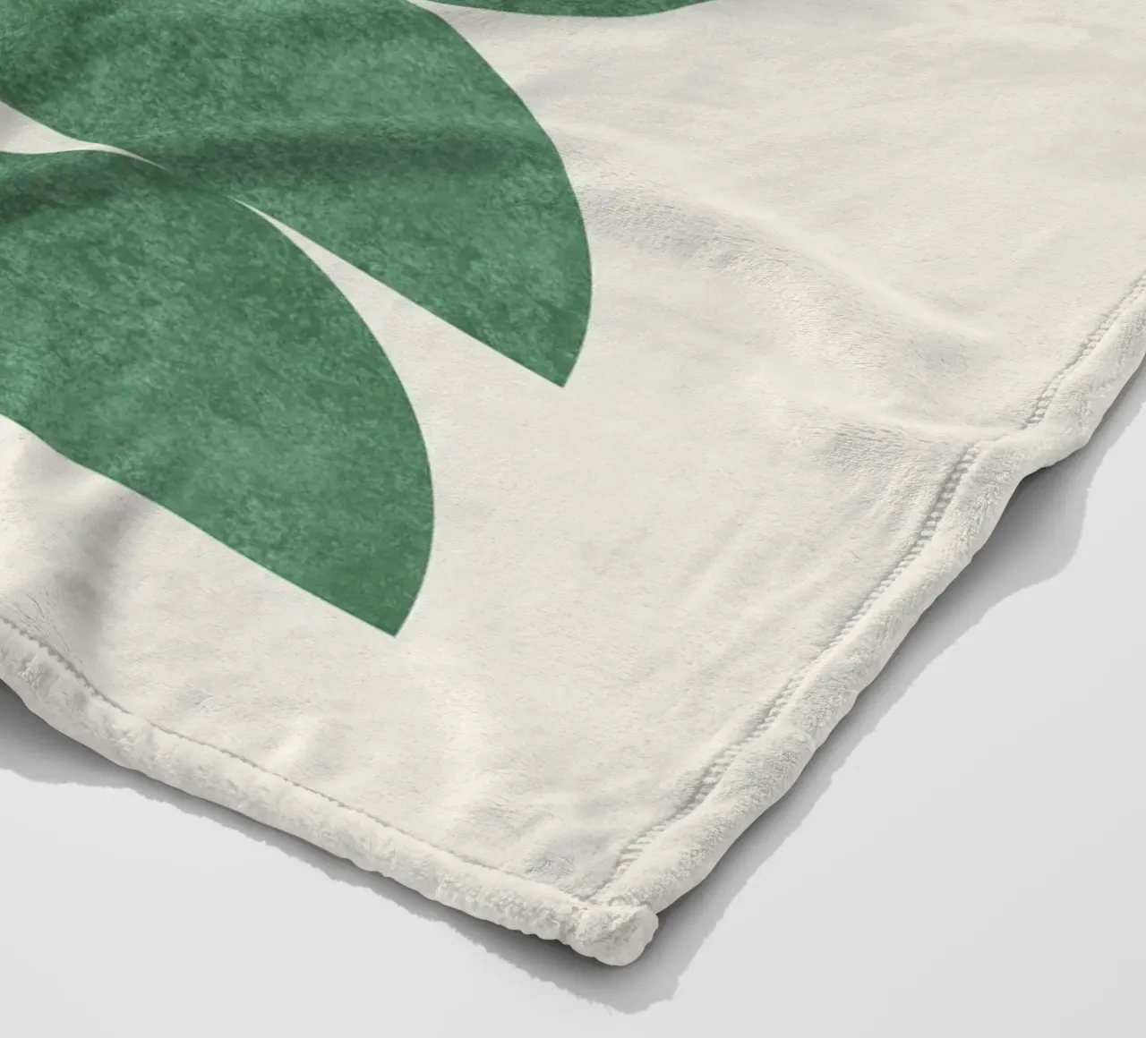 Retro Scandinavian Pattern - Green coperta in pile da MoonlightPrint