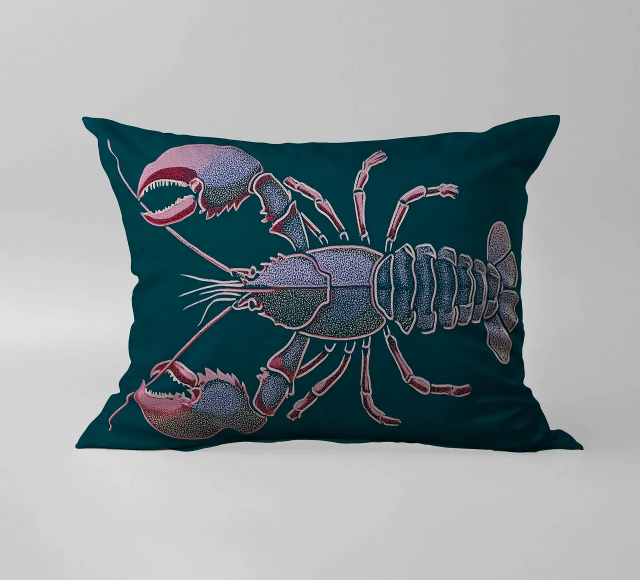 Homards, coquilles et pinces coussin de Carinaprint