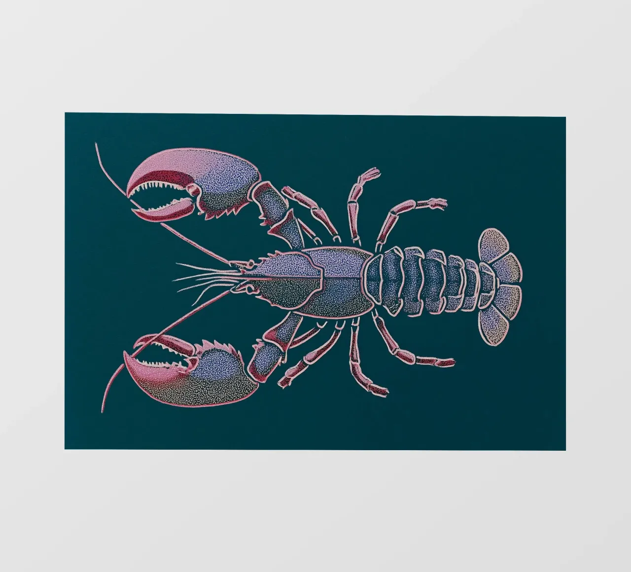 Lobster, shells and claws photo wallpaper by Carinaprint