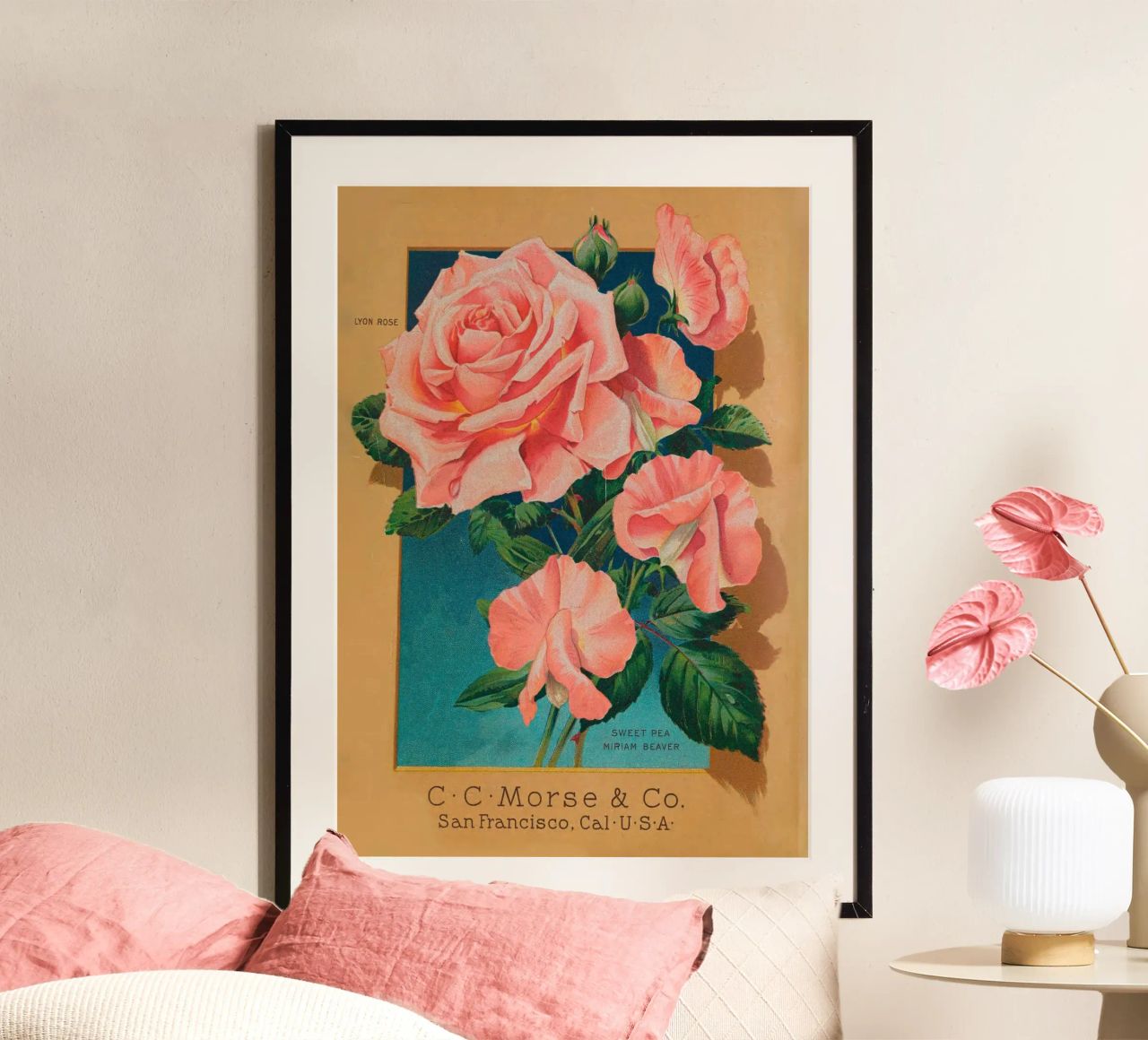 Sweet Summer Child Poster von vintagebotanics