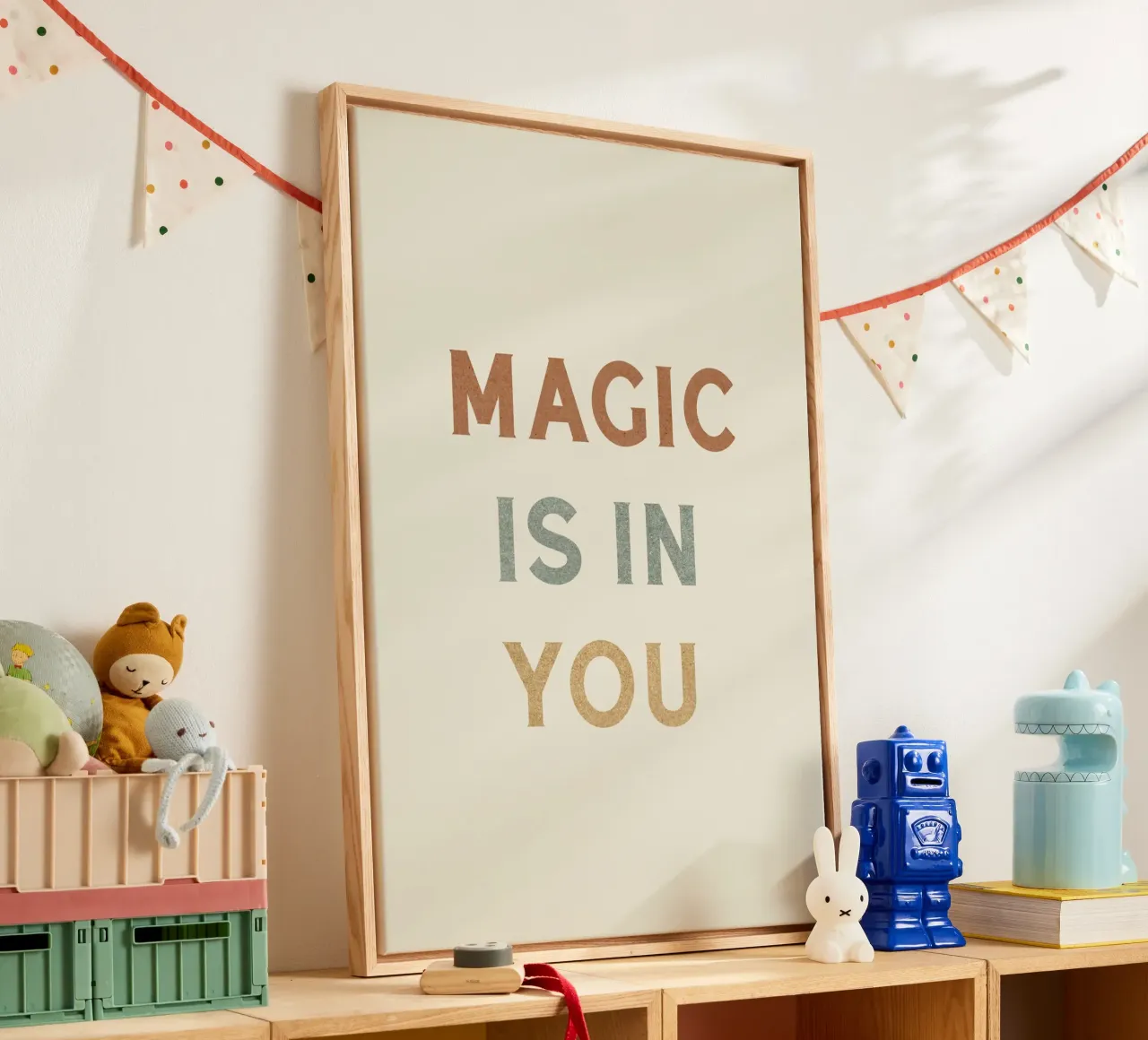 Magic is in you - Typography canvas by MoonlightPrint