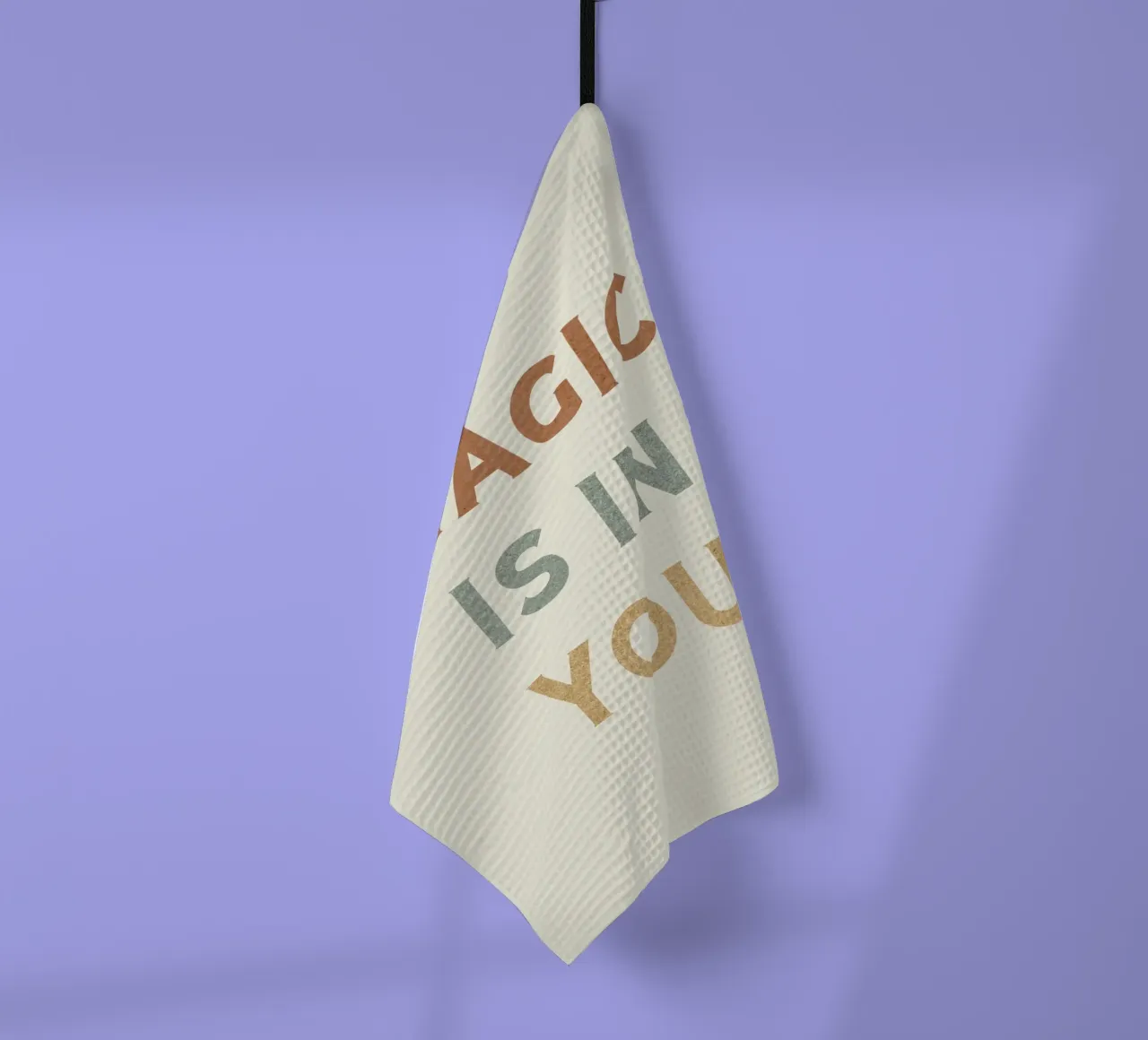Magic is in you - Typography tea towel by MoonlightPrint