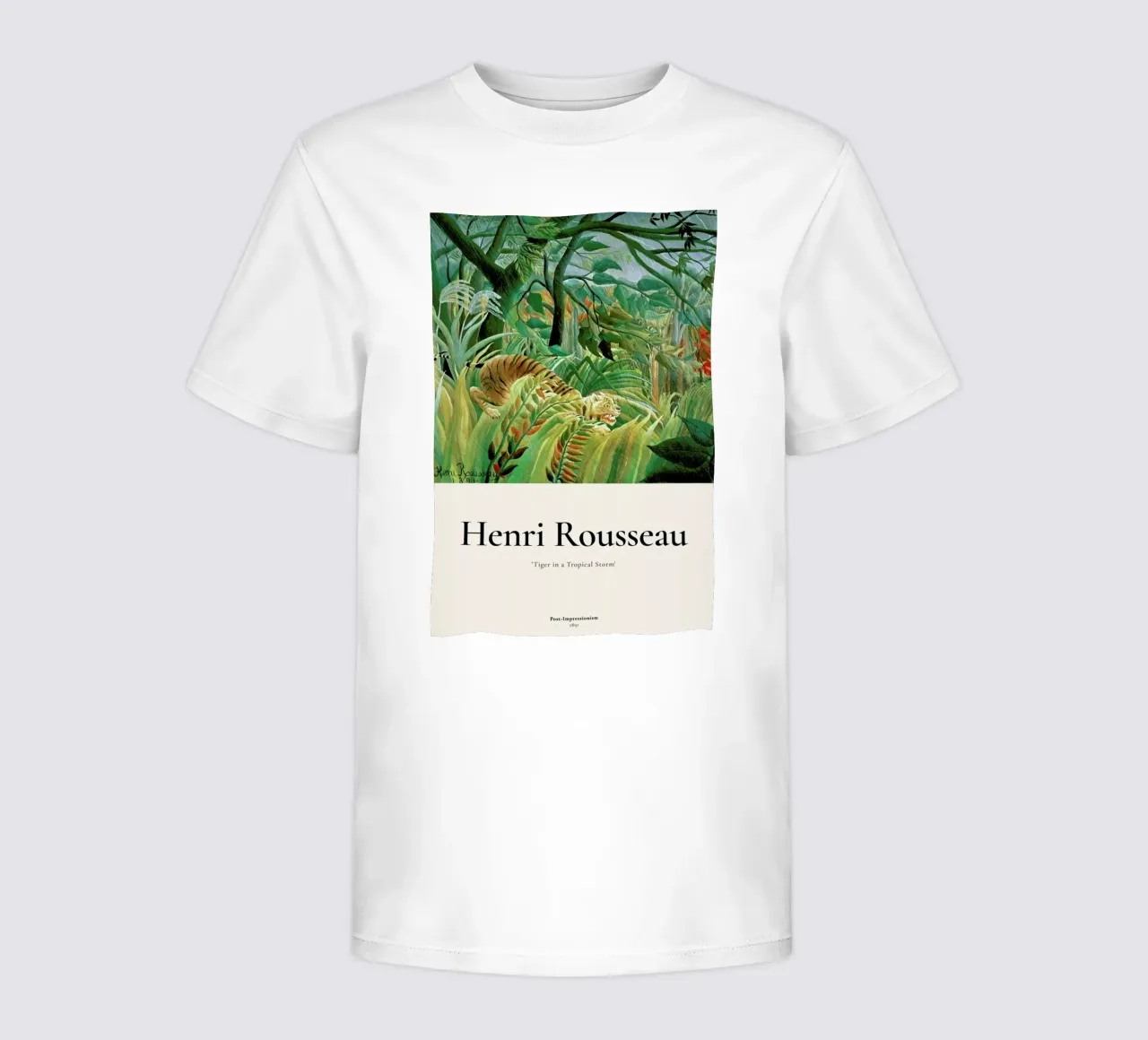 Rousseau - Tiger in a Tropical Storm (Surprised!) camiseta para niños de ARTOTHEK