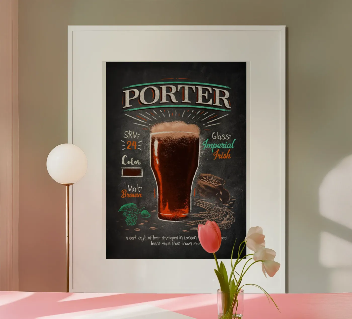 porter poster by Danielshop