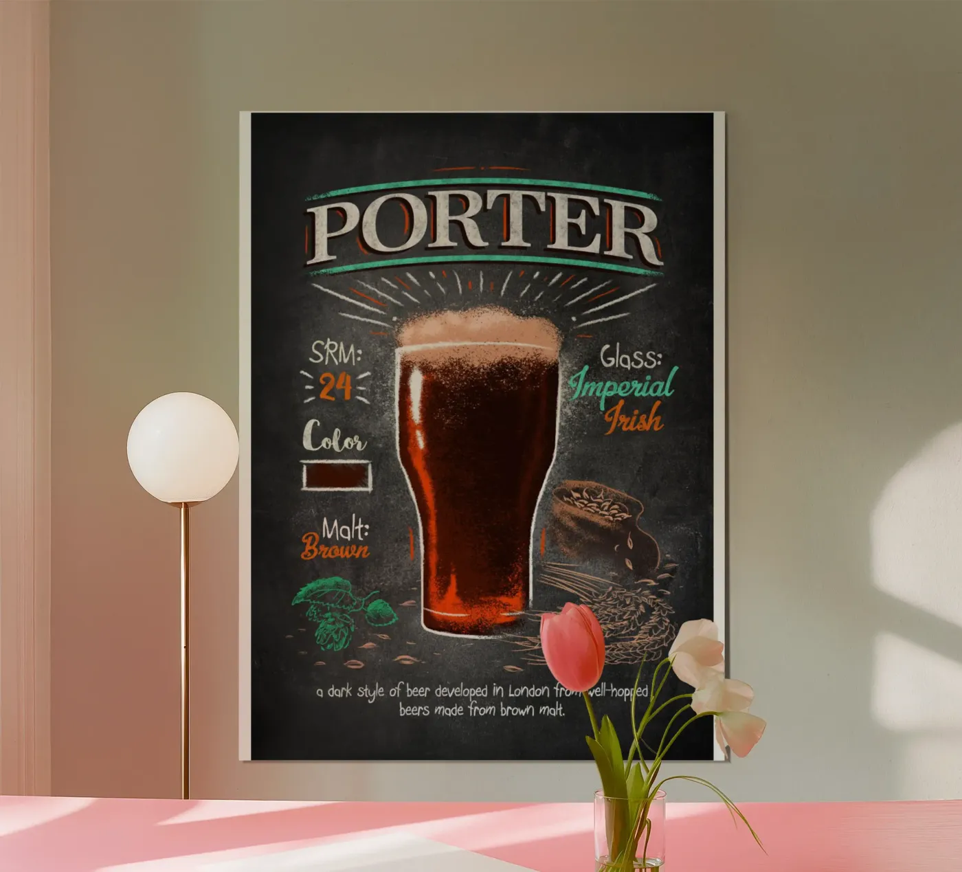 porter poster by Danielshop