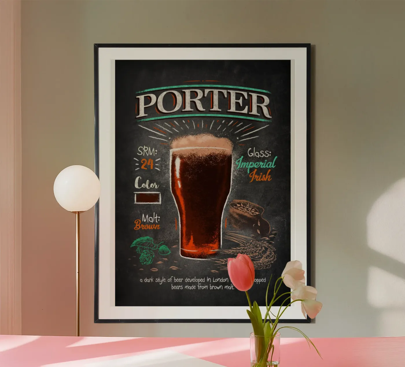 porter poster by Danielshop