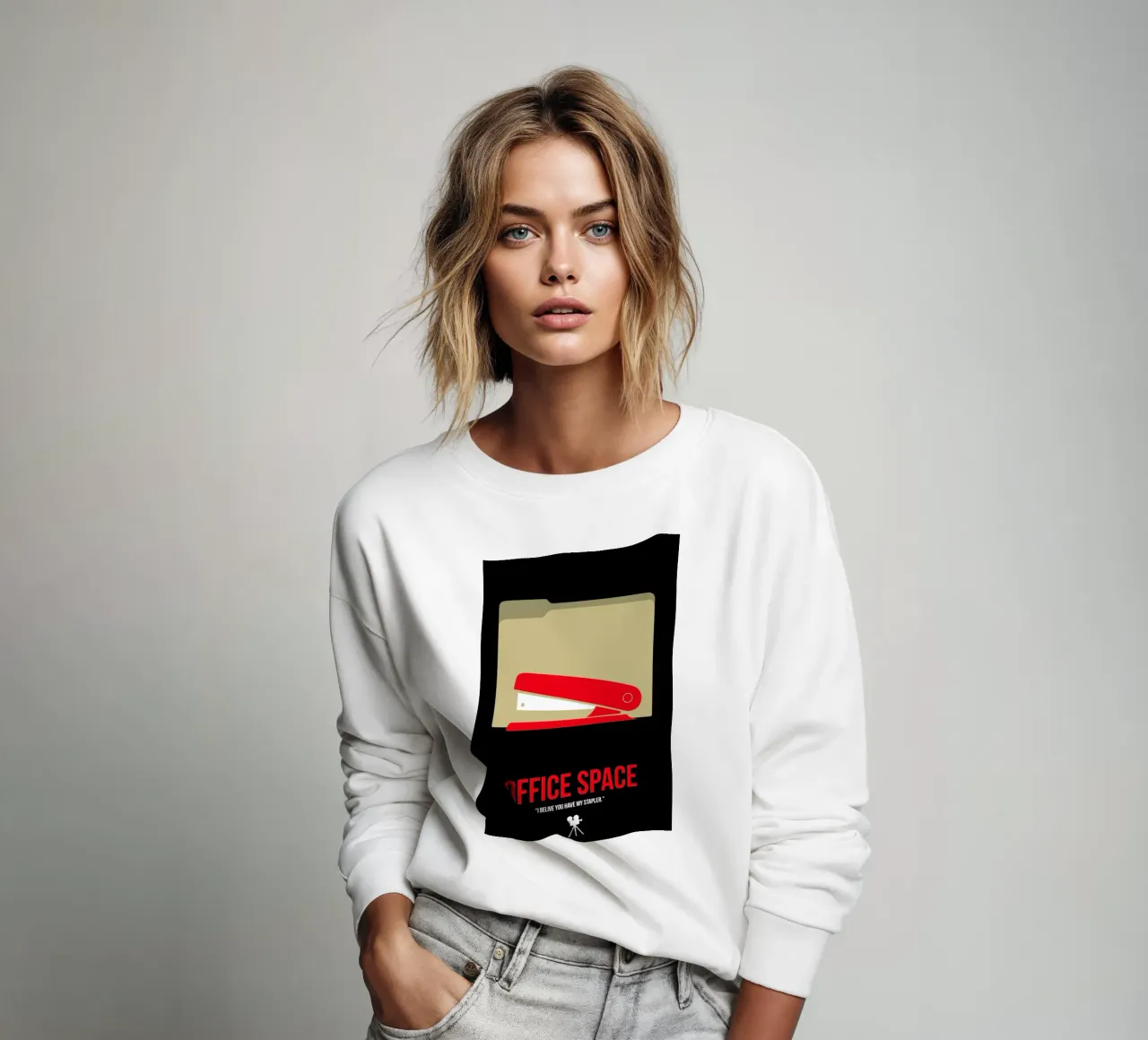 Office Space sweatshirt by Naxart