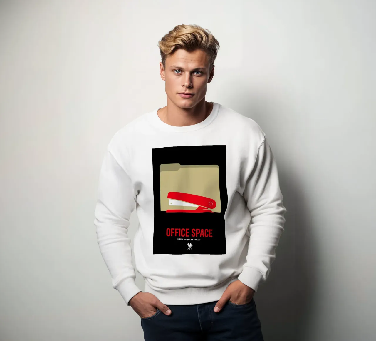 Office Space sweatshirt by Naxart