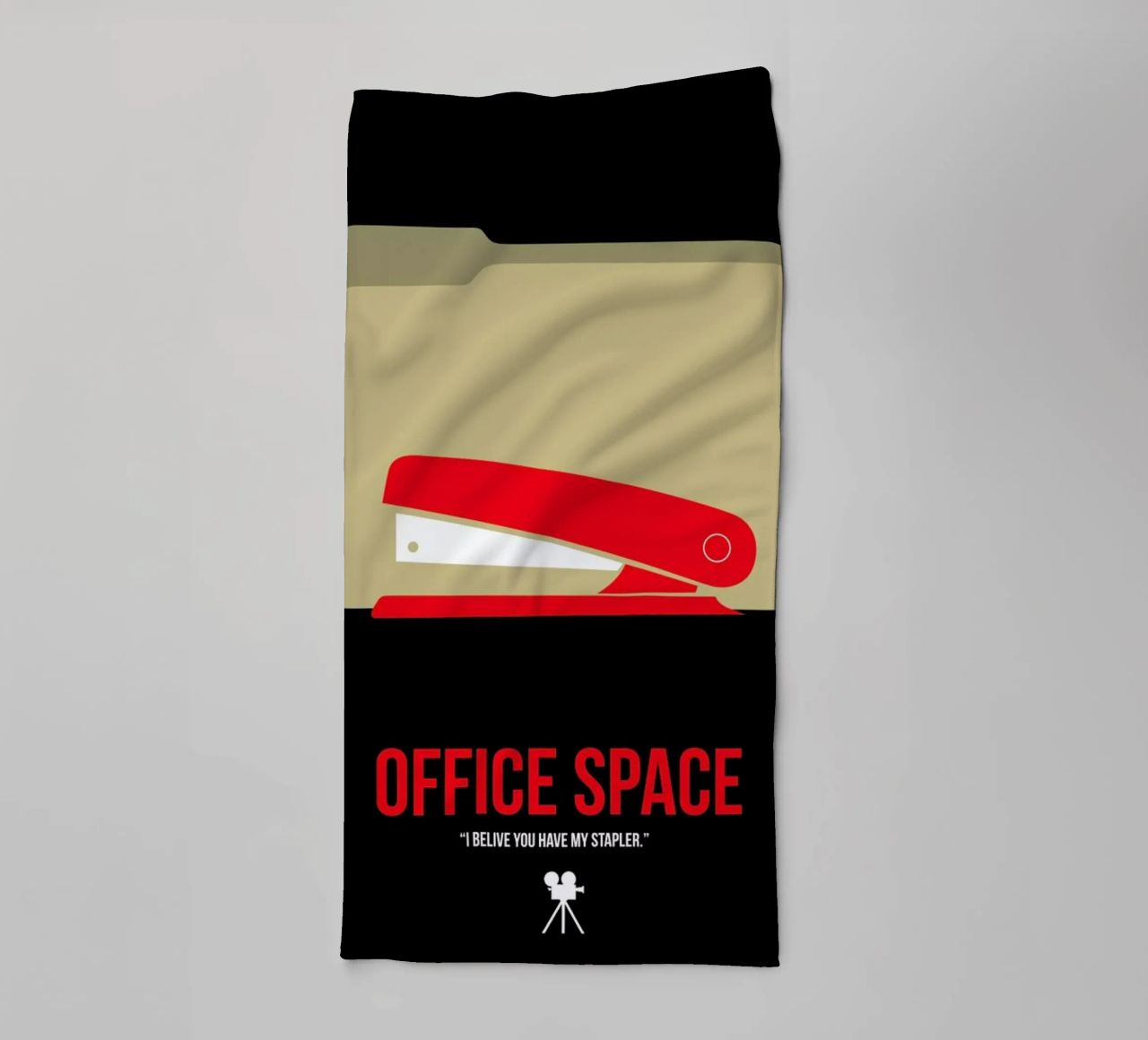 Office Space towel by Naxart
