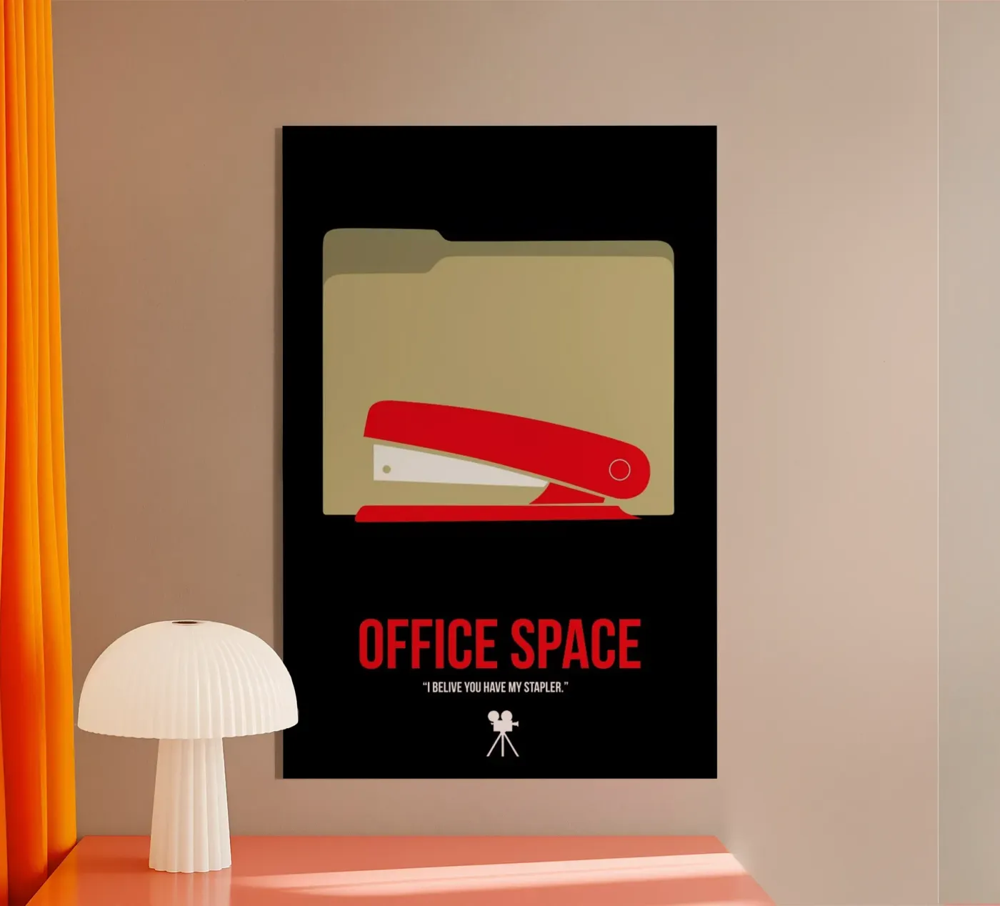Office Space acrylic glass by Naxart