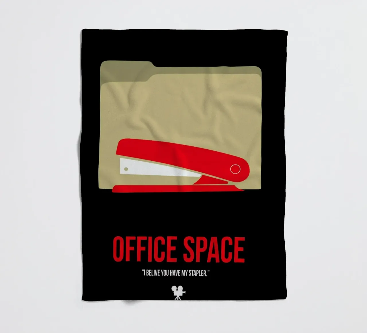 Office Space coperta in pile da Naxart