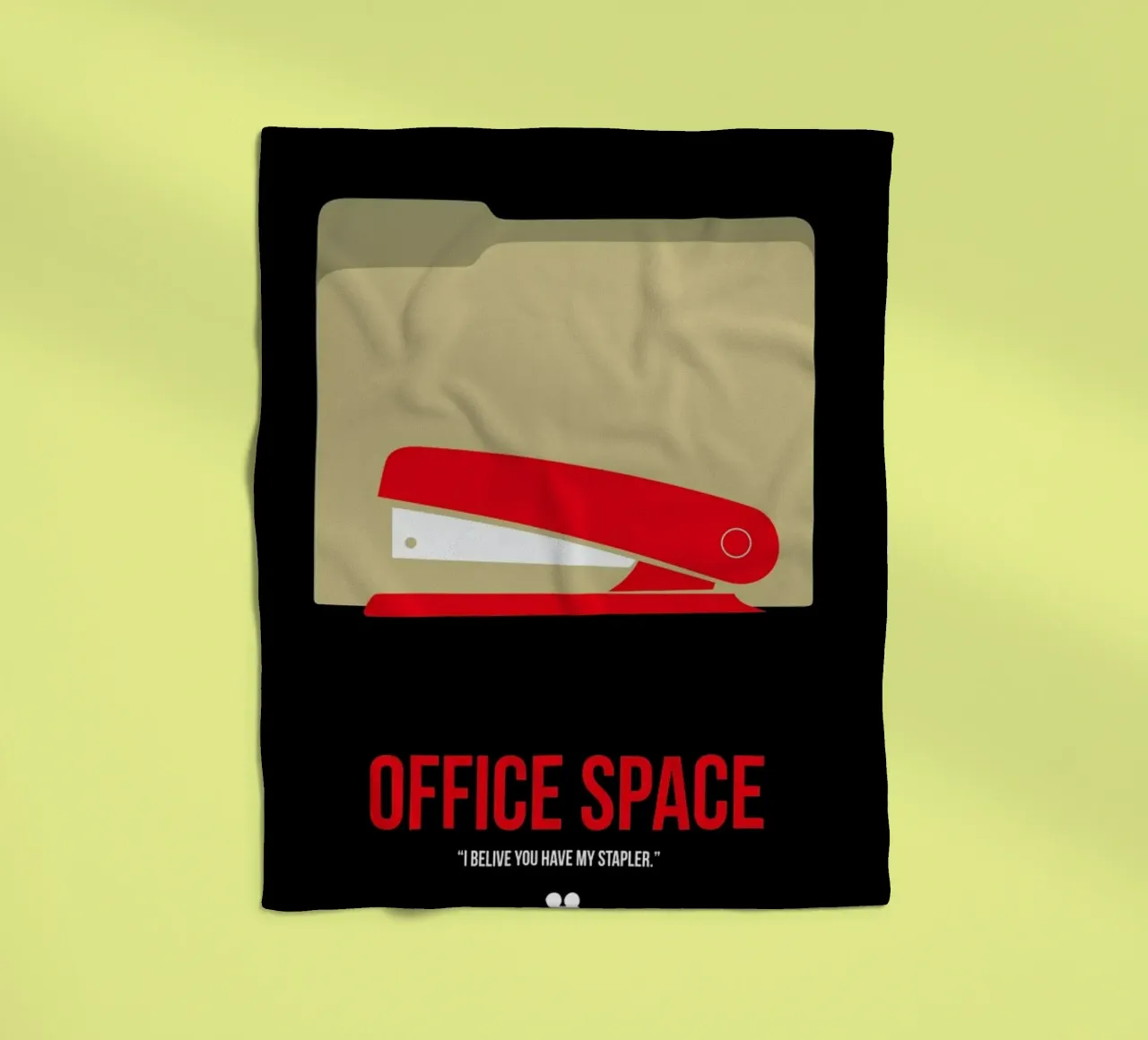 Office Space coperta in pile da Naxart