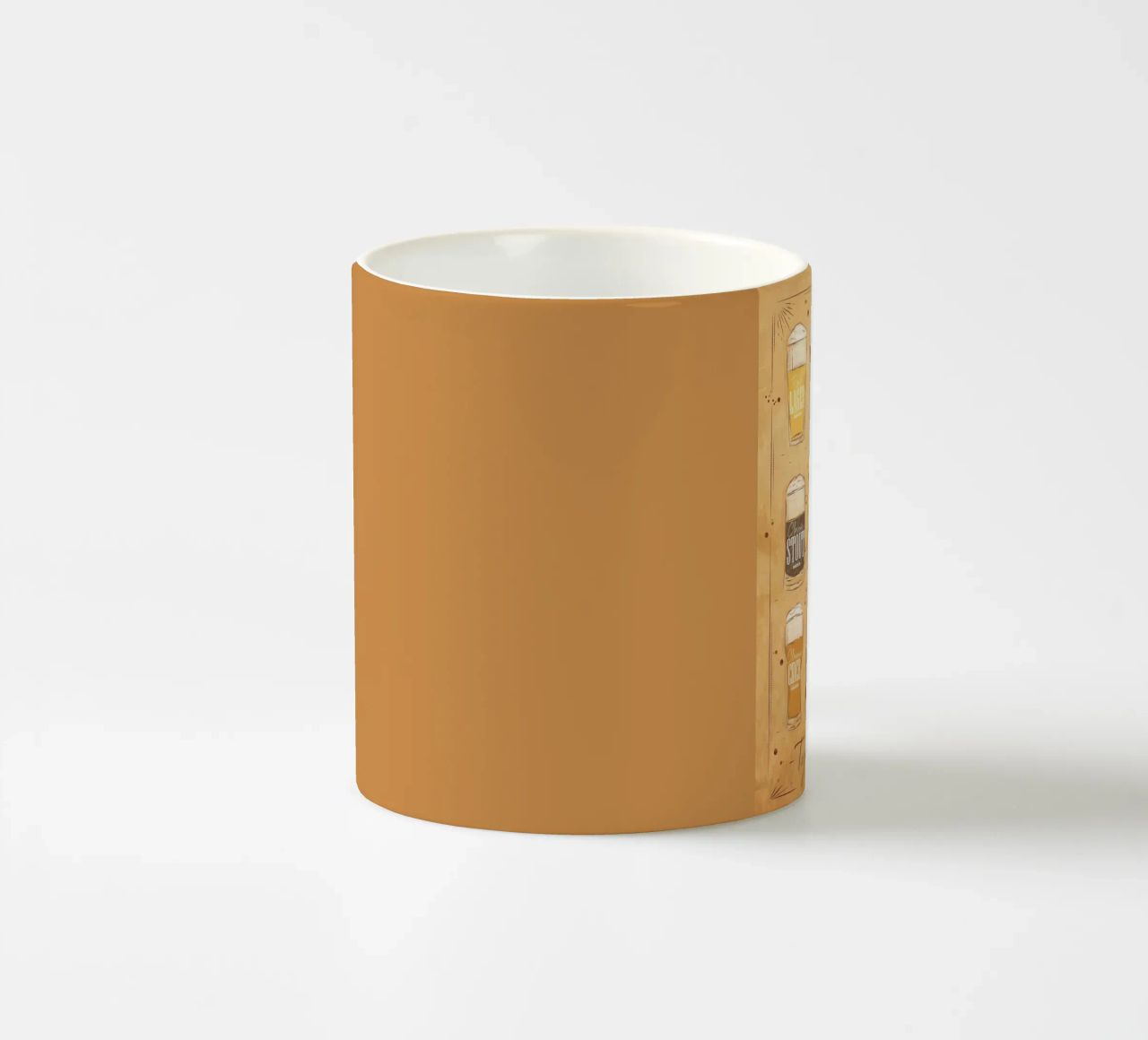 tipi di birra tazza in ceramica da Danielshop