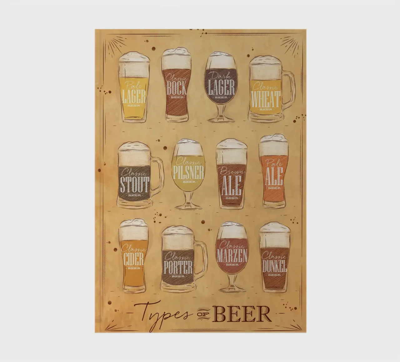 types of beer notebook by Danielshop