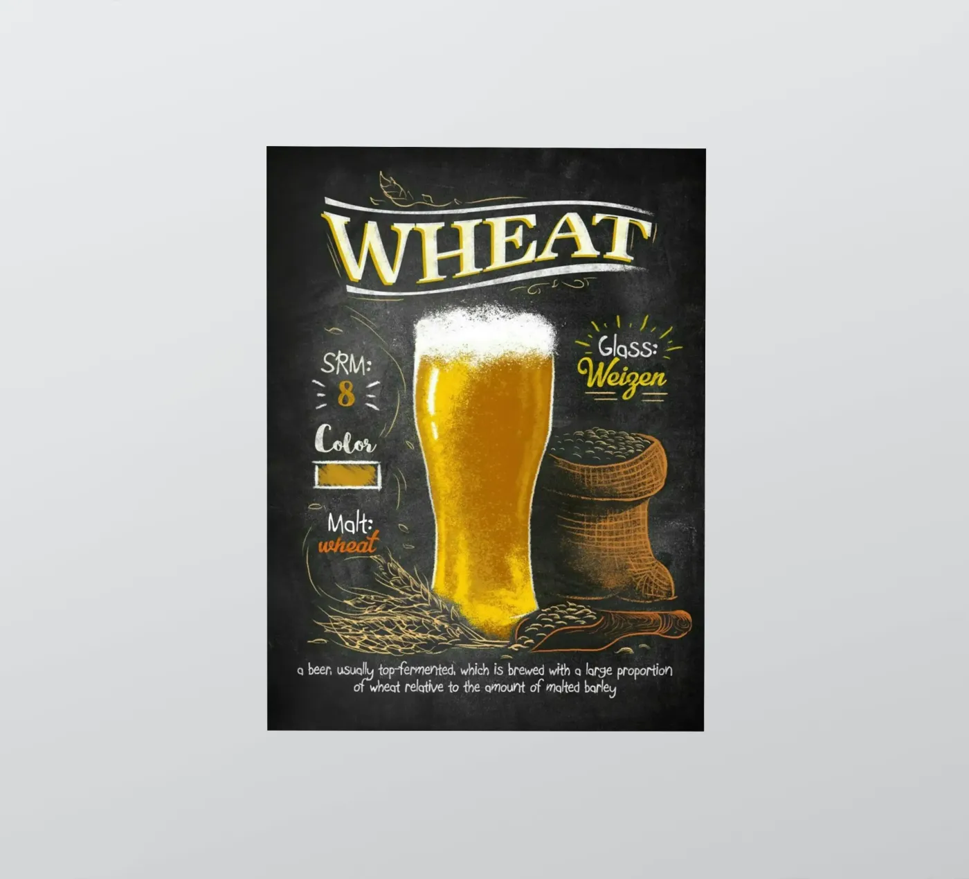 wheat sticker by Danielshop