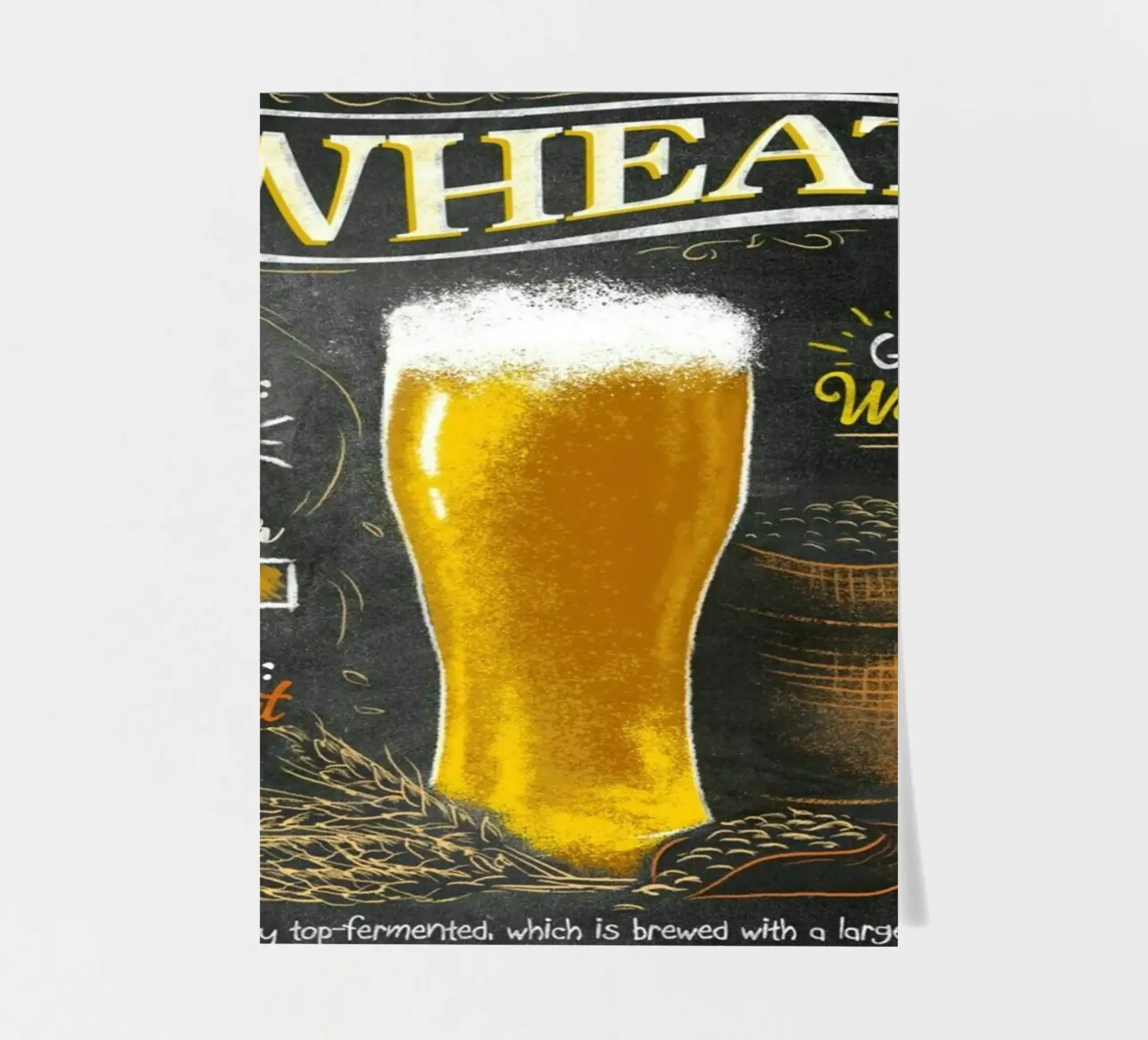 wheat sticker sheet by Danielshop