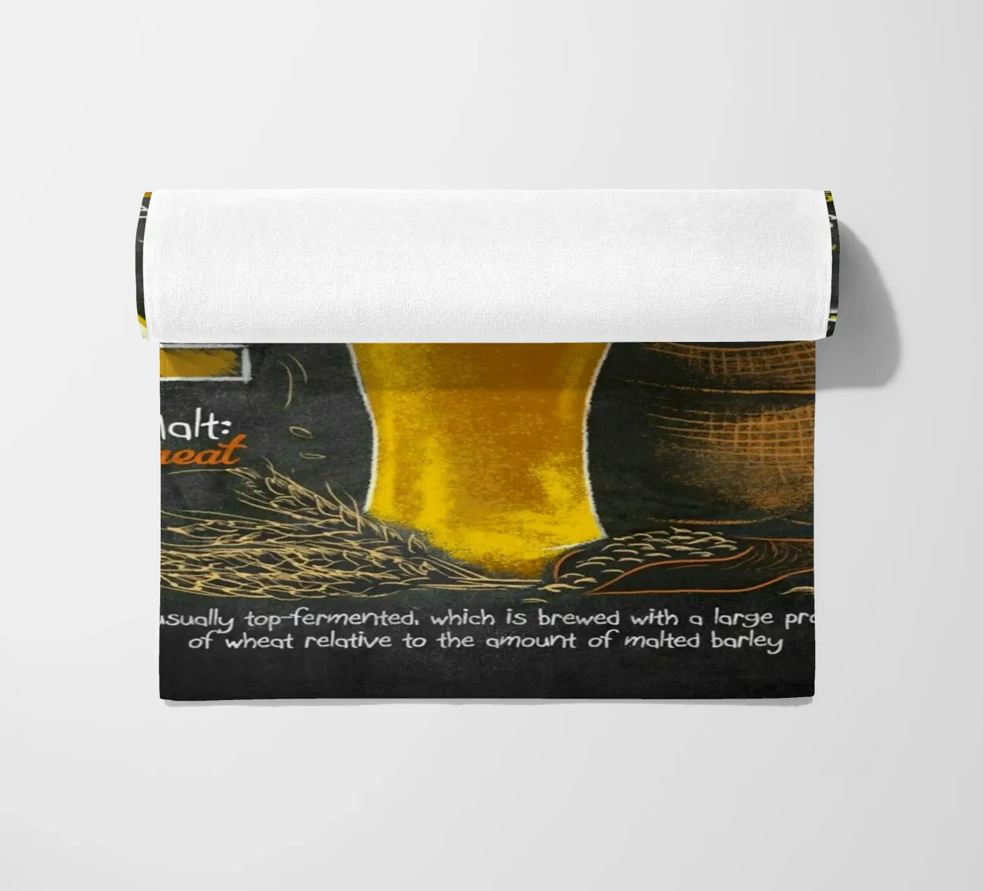 wheat serviette de plage de Danielshop