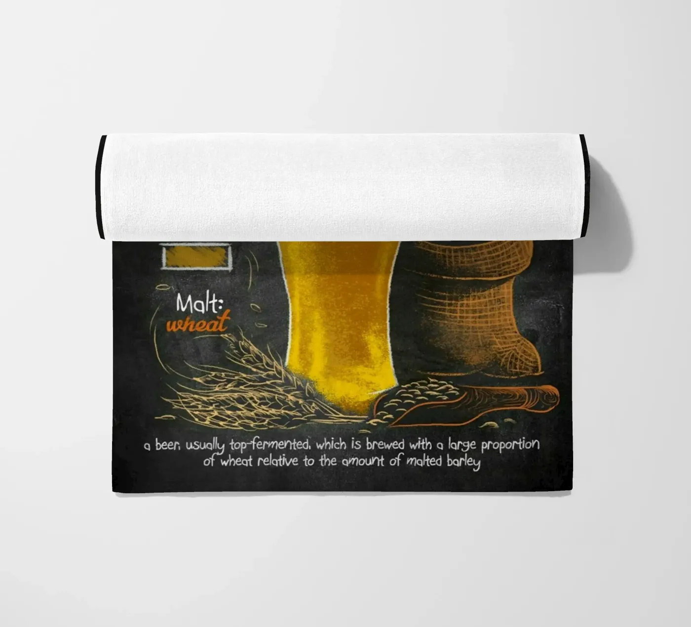 wheat serviette de plage de Danielshop